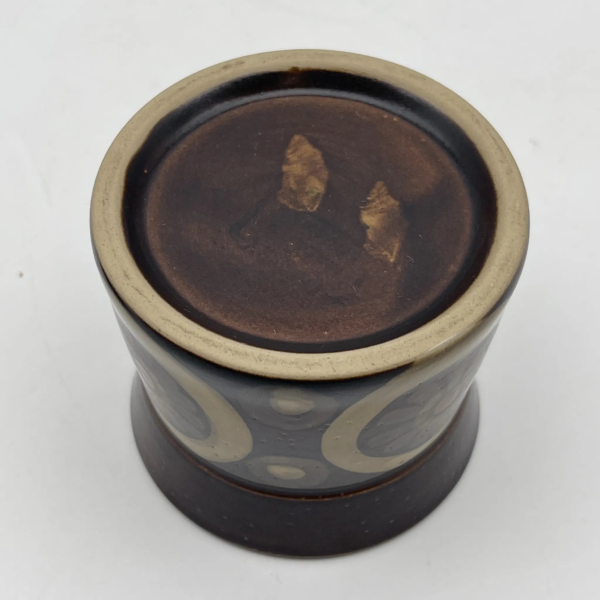 【复古】糖罐/ Denby(登比)/估计20c晚/斯通服装/英国