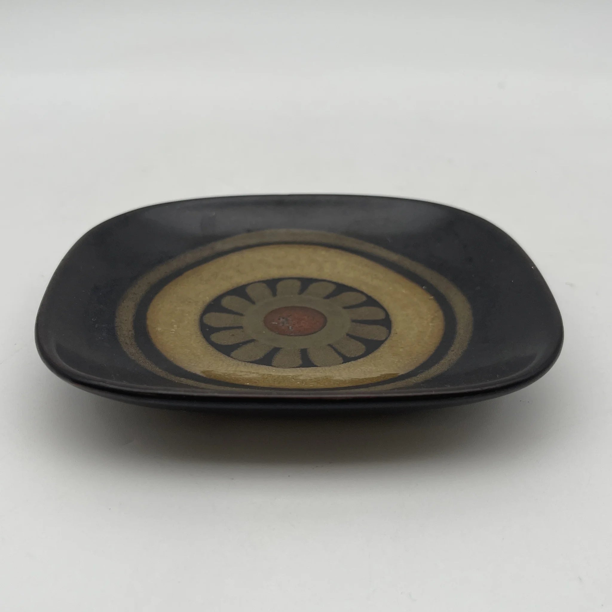 【复古】黄油盘(豆盘)/ Denby(登比)/估计20c晚/斯通服装/英国