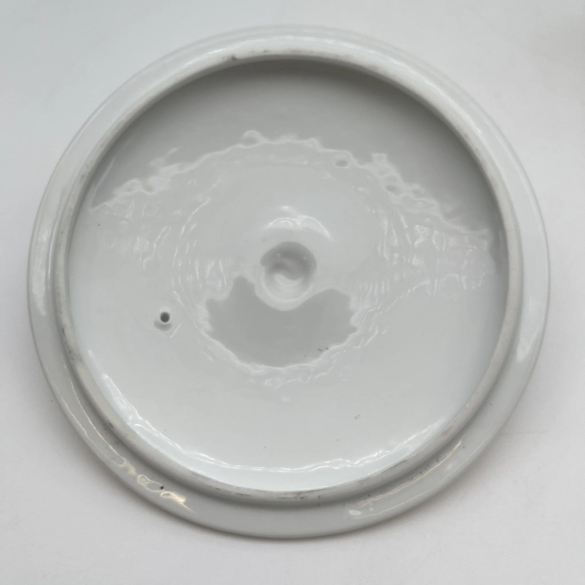【リユース】 キャセロール (蓋付き深型グラタン皿) / Royal Worcester / Evesham / 推定1980-90s / Bone China / イギリス / ボタニカルアート, 金彩