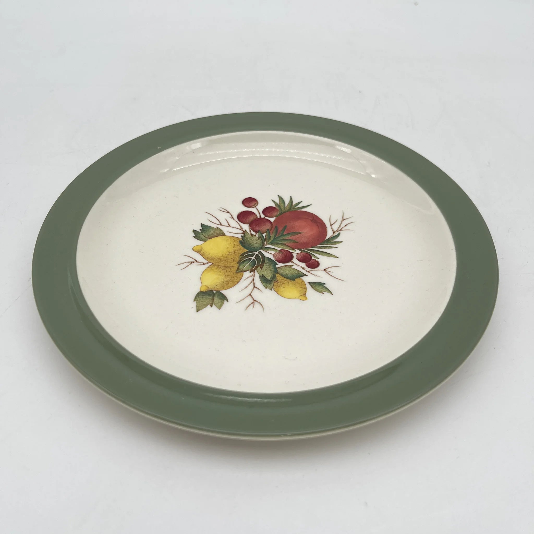 【复古】黄油盘(豆盘)/ Wedgewood / Covent Garden /推测20c中期/陶器/英国/植物艺术
