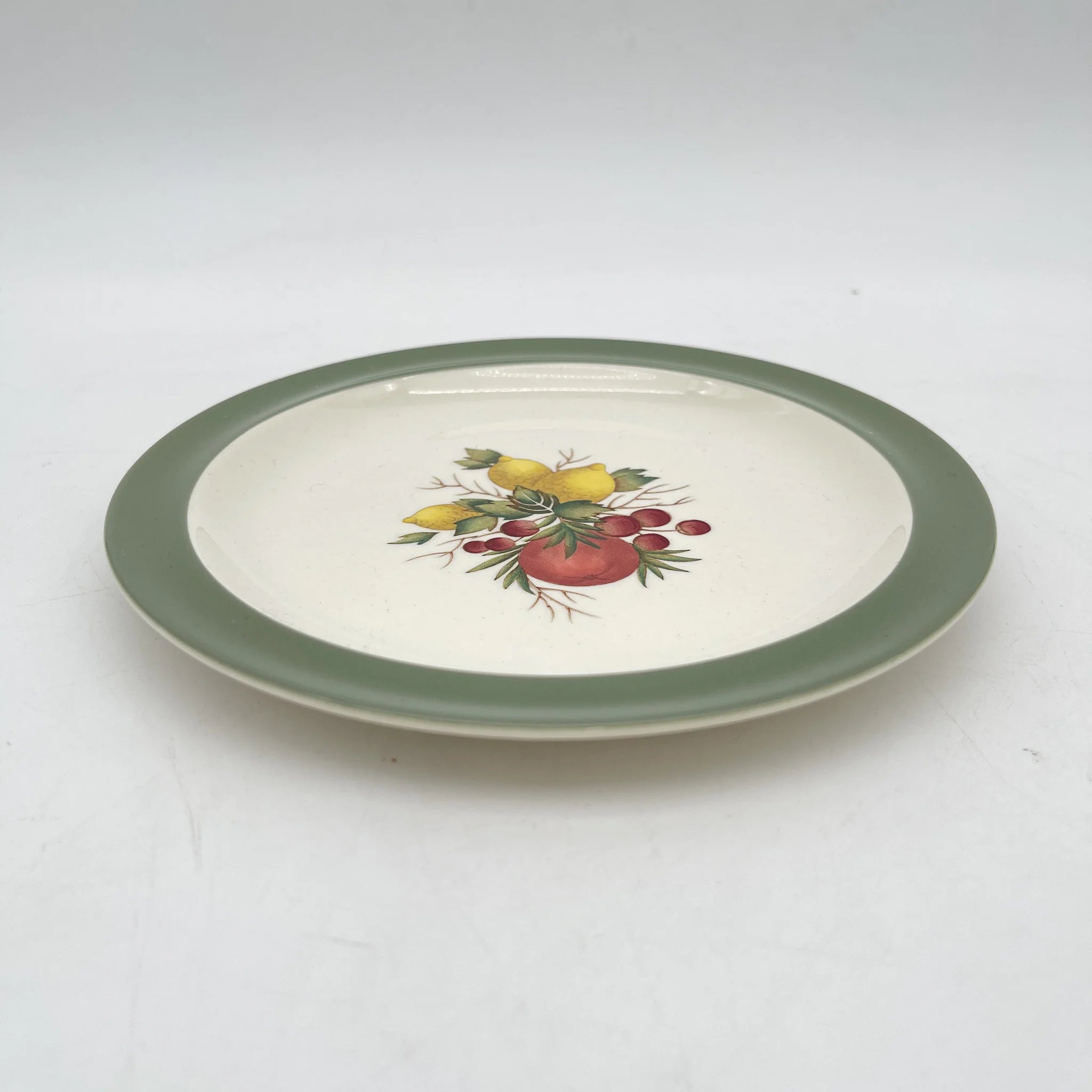 【复古】黄油盘(豆盘)/ Wedgewood / Covent Garden /推测20c中期/陶器/英国/植物艺术