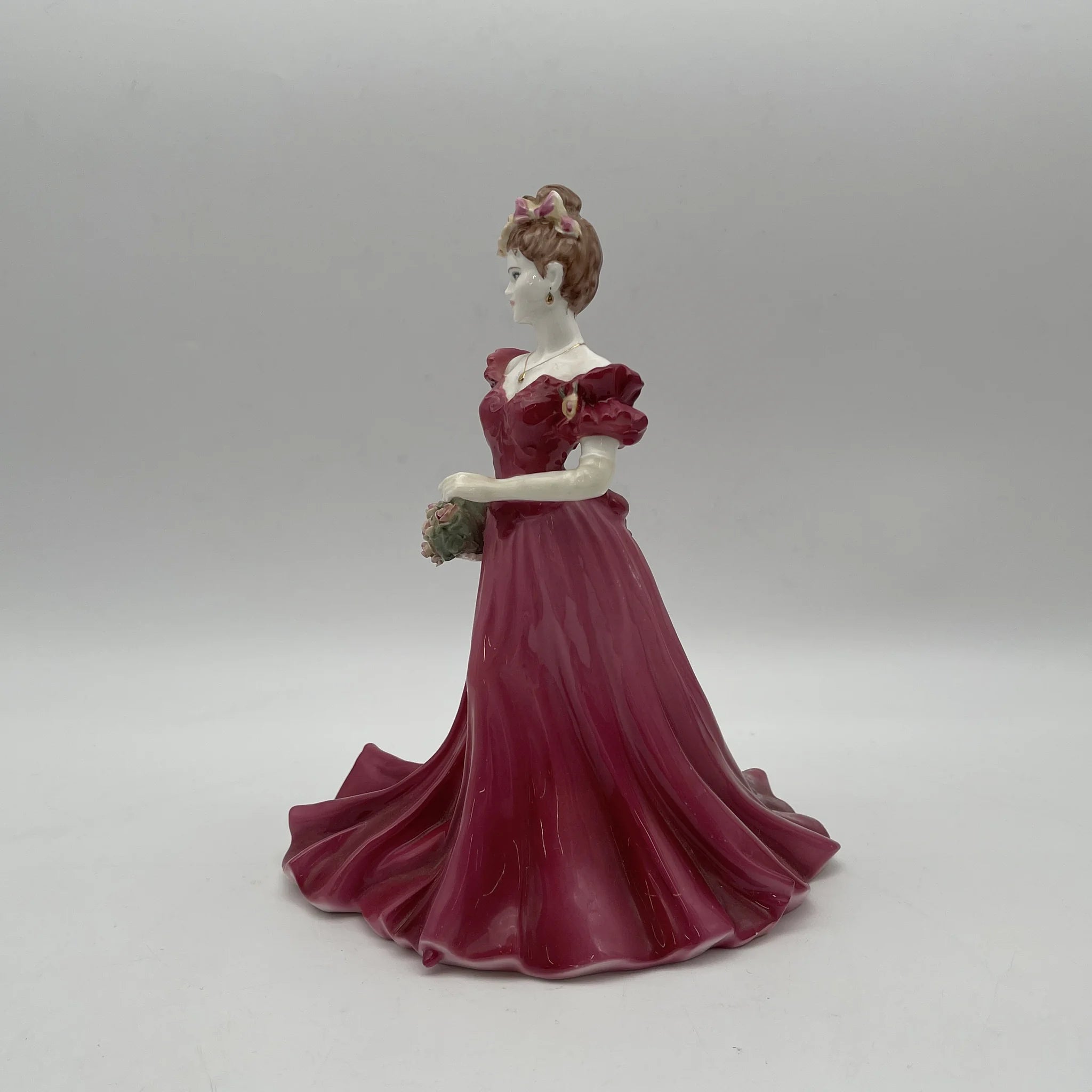 【再利用】公仔(陶瓷器人偶)/ Coalport / Ladies of Fashion / Jenny /推测2000左右/ Bone China /英国/ Jack Glynn,手绘