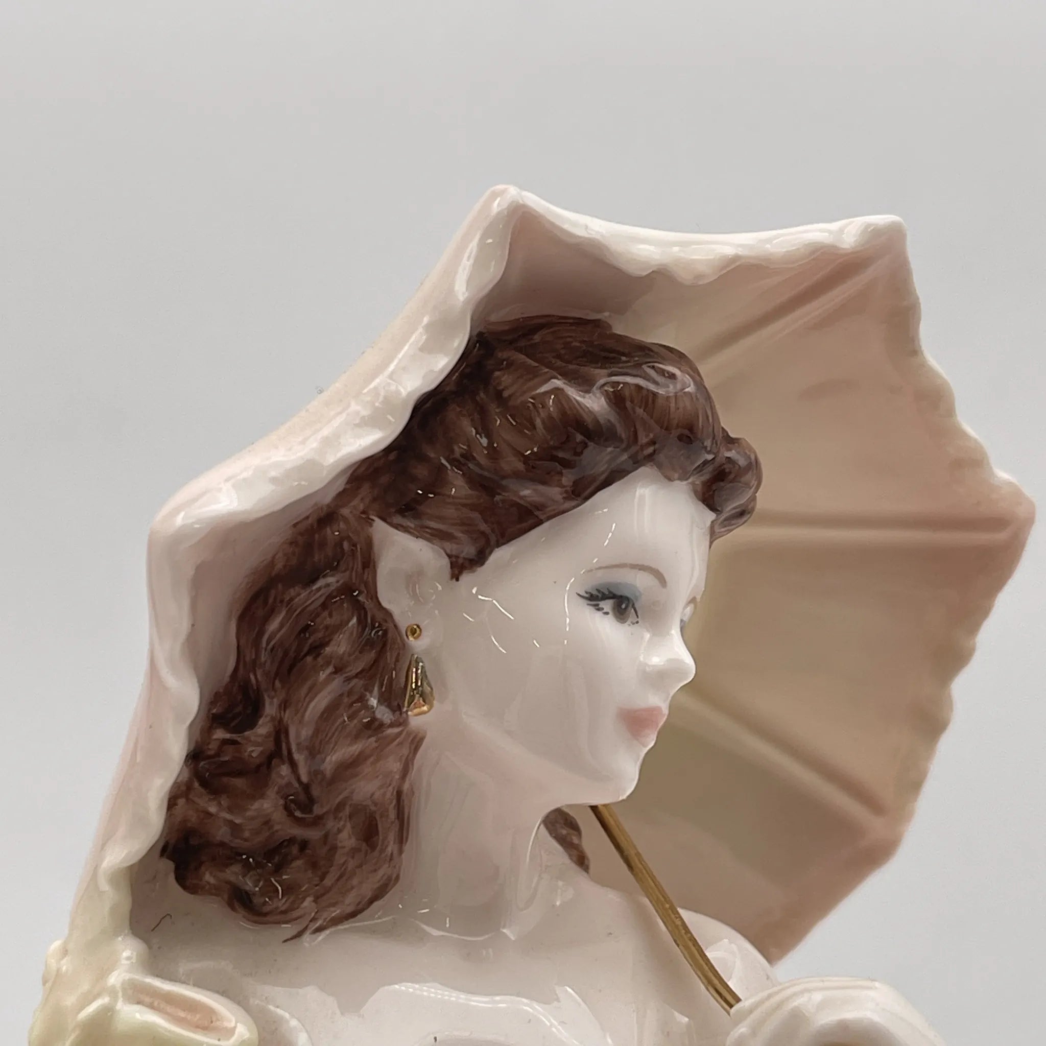 【再利用】公仔(陶瓷器人偶)/ Coalport / Ladies of Fashion / Vicky /估计2000左右/ Bone China /英国/ Jack Glynn,手绘