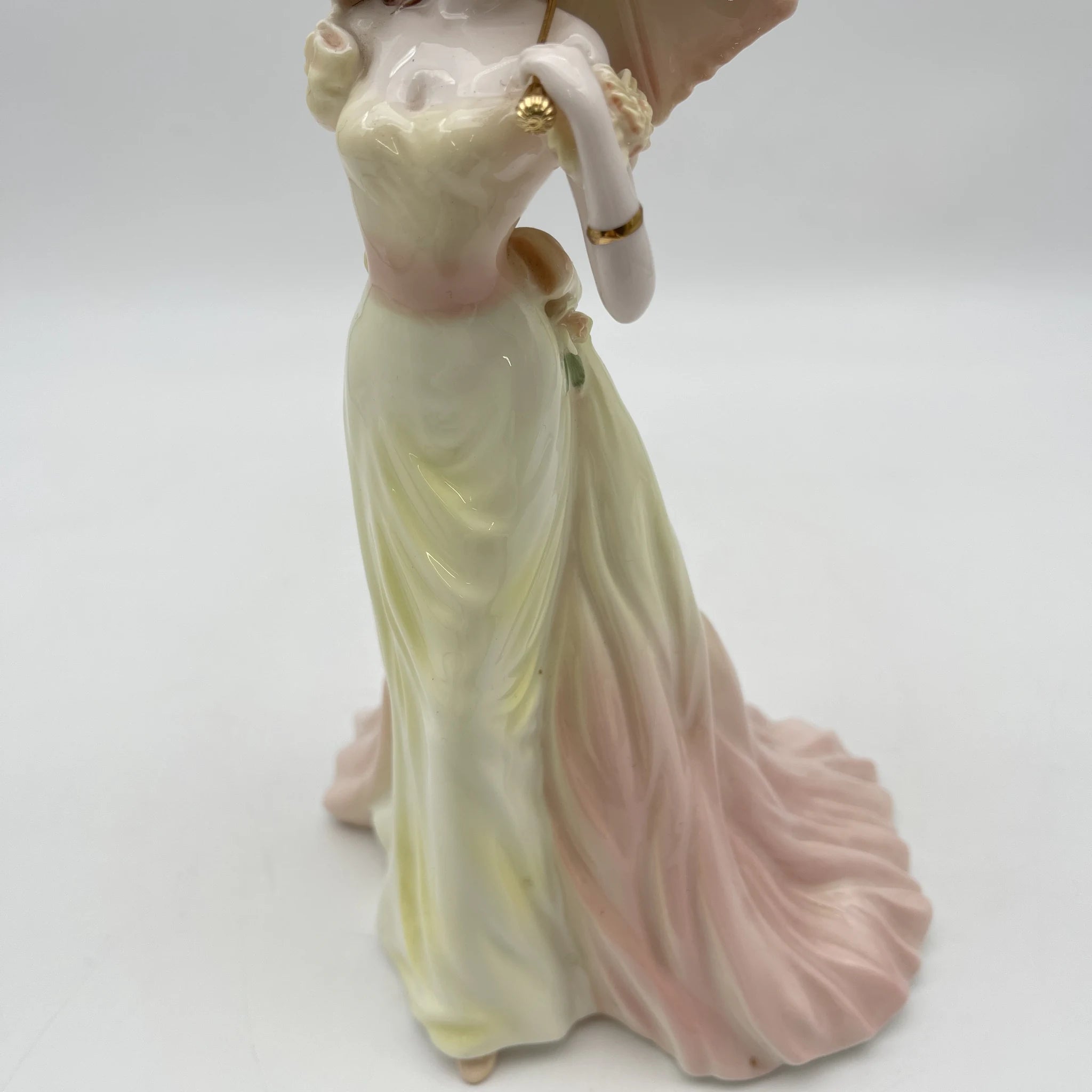 【再利用】公仔(陶瓷器人偶)/ Coalport / Ladies of Fashion / Vicky /估计2000左右/ Bone China /英国/ Jack Glynn,手绘