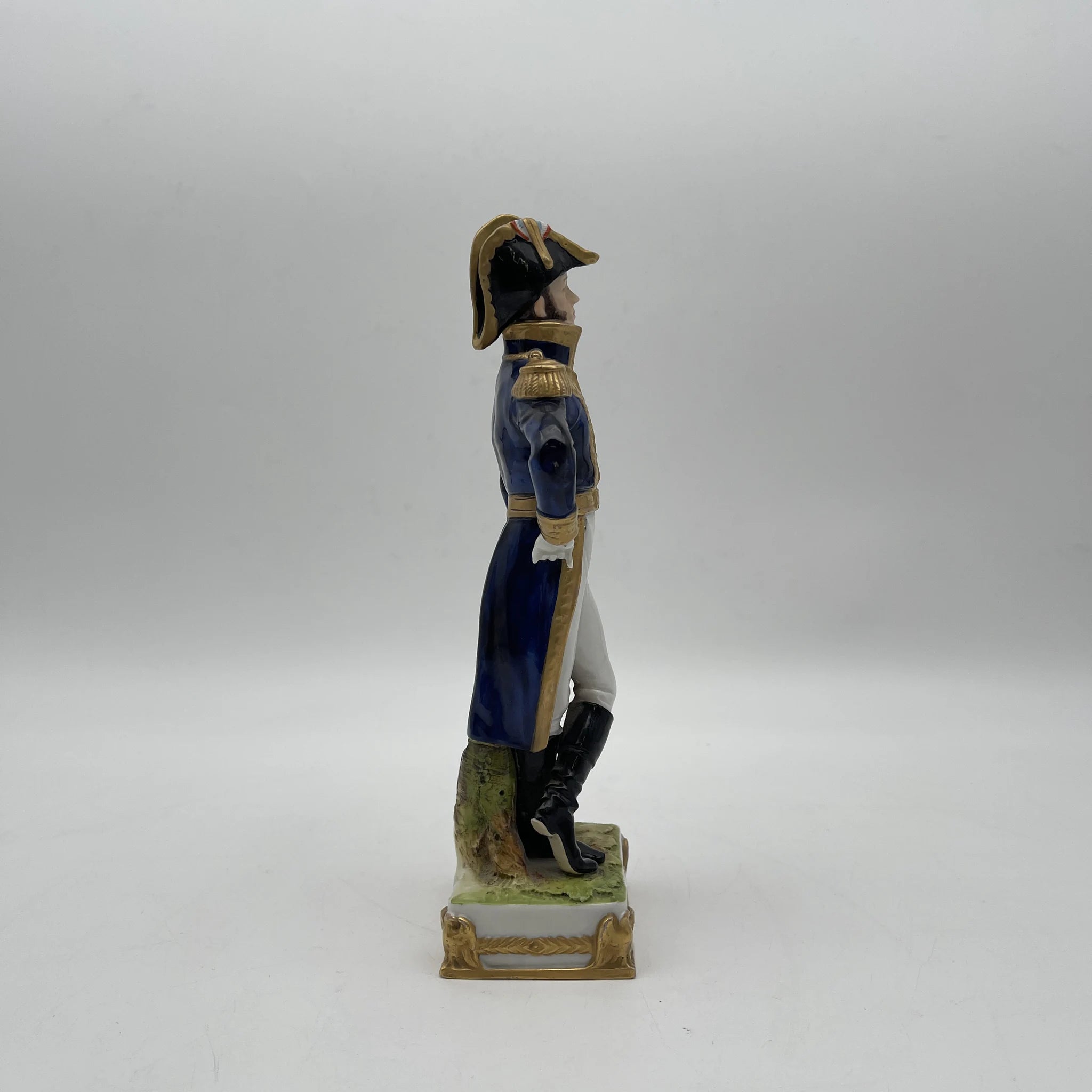 【复古】模型(陶瓷娃娃)/ Exelmans /估计20c中后期/瓷器/法国/拿破仑军队,手绘