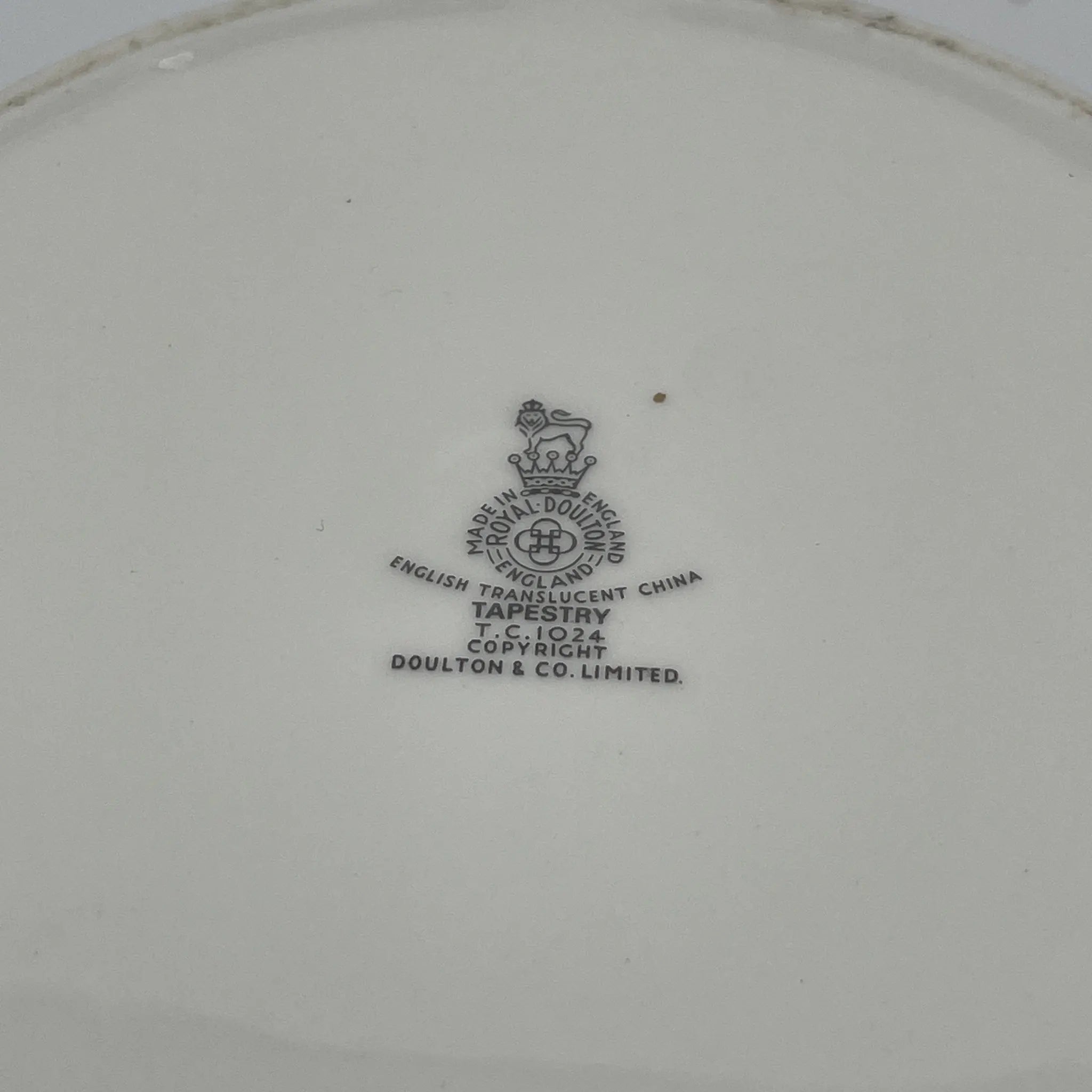 【复古】咖啡壶/ Royal Doulton / Tapestry /估计20c中后期/瓷器/英国/水果