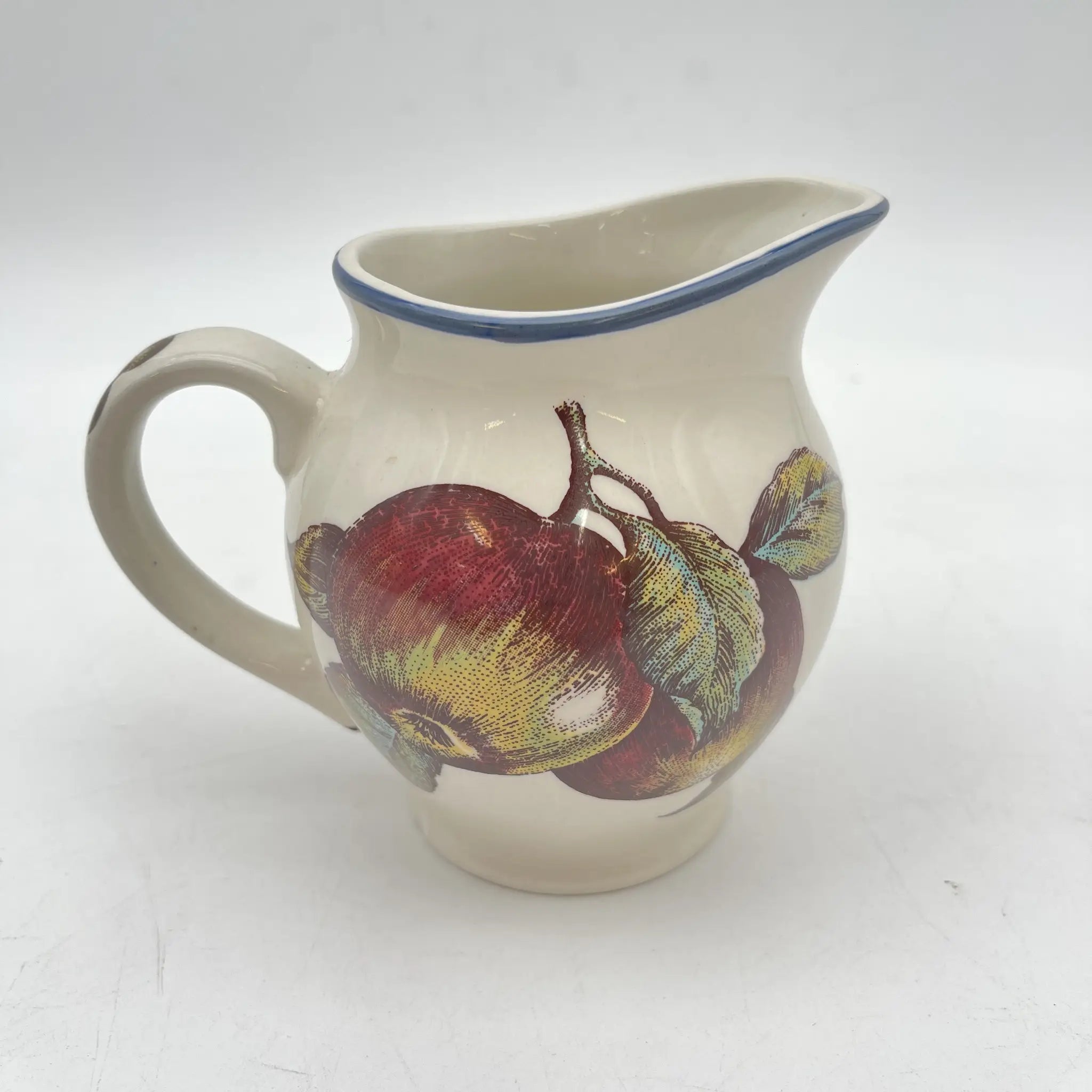 【复古】牛奶罐/ Staffordshire Tableware / Autumn Fayre /估计20c晚期/陶器/英国/水果