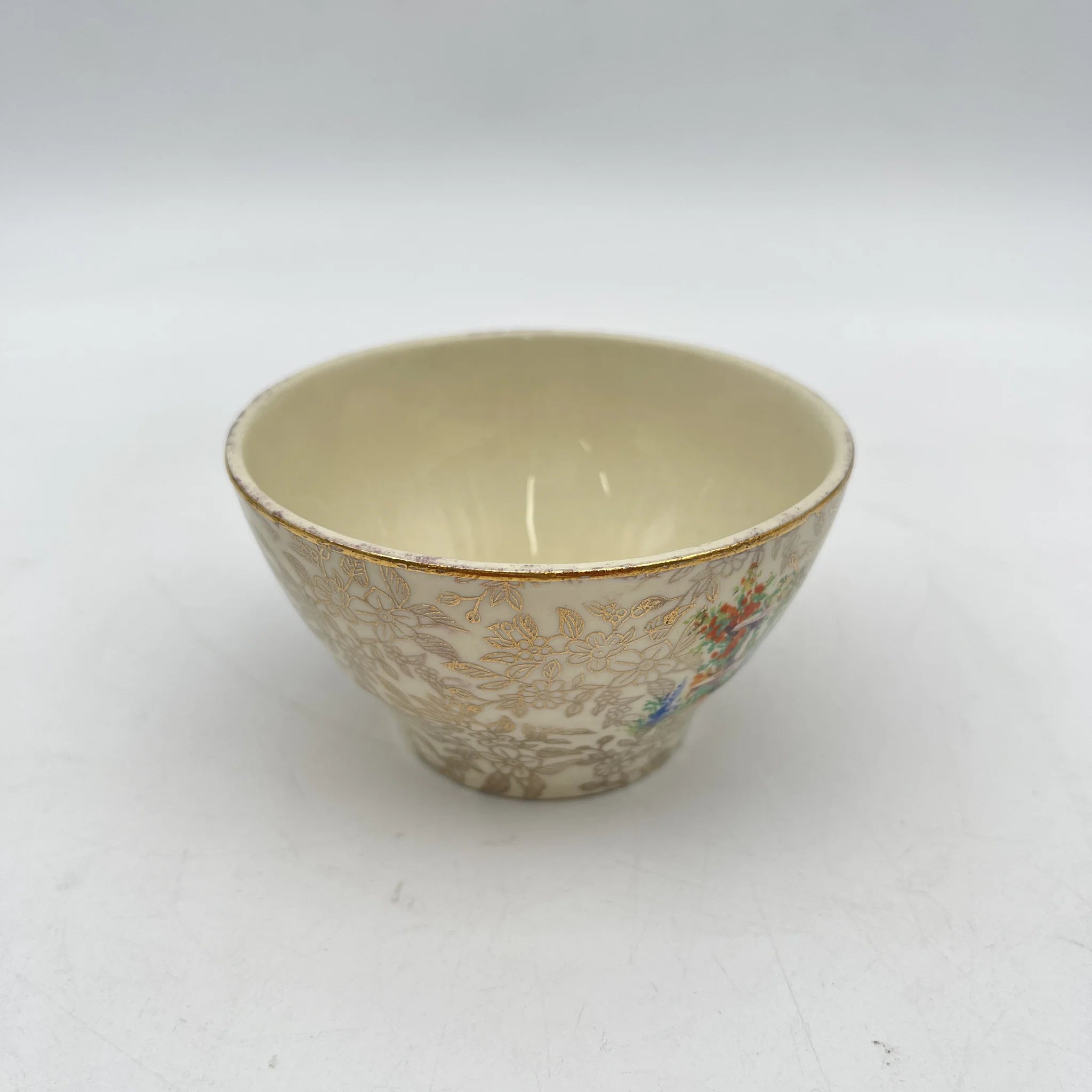 【复古】糖碗/ Empire Porcelain /估计20c中期/陶器/英国/ chints