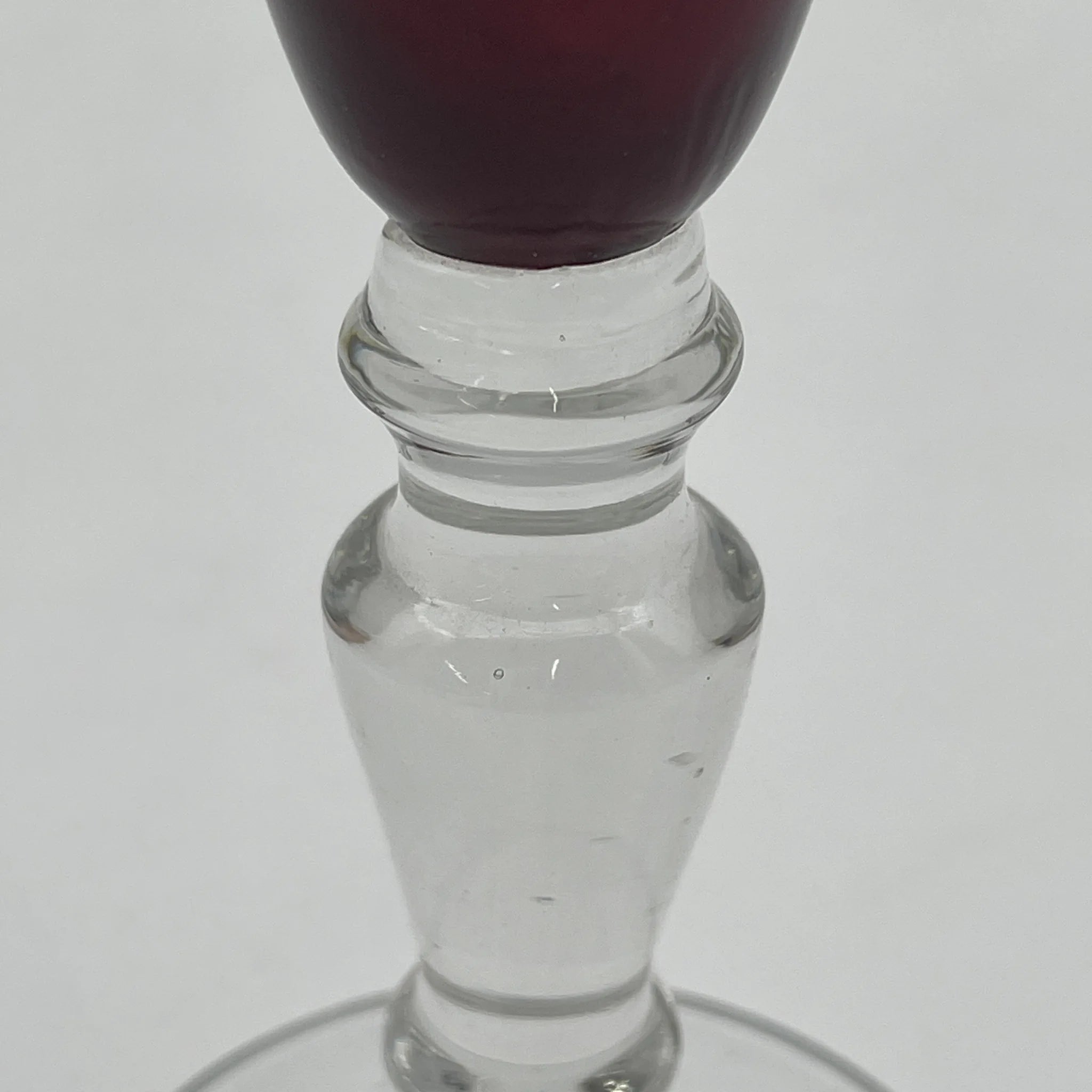 【复古】香槟杯2p /估计20c后期/玻璃/意大利/滚动