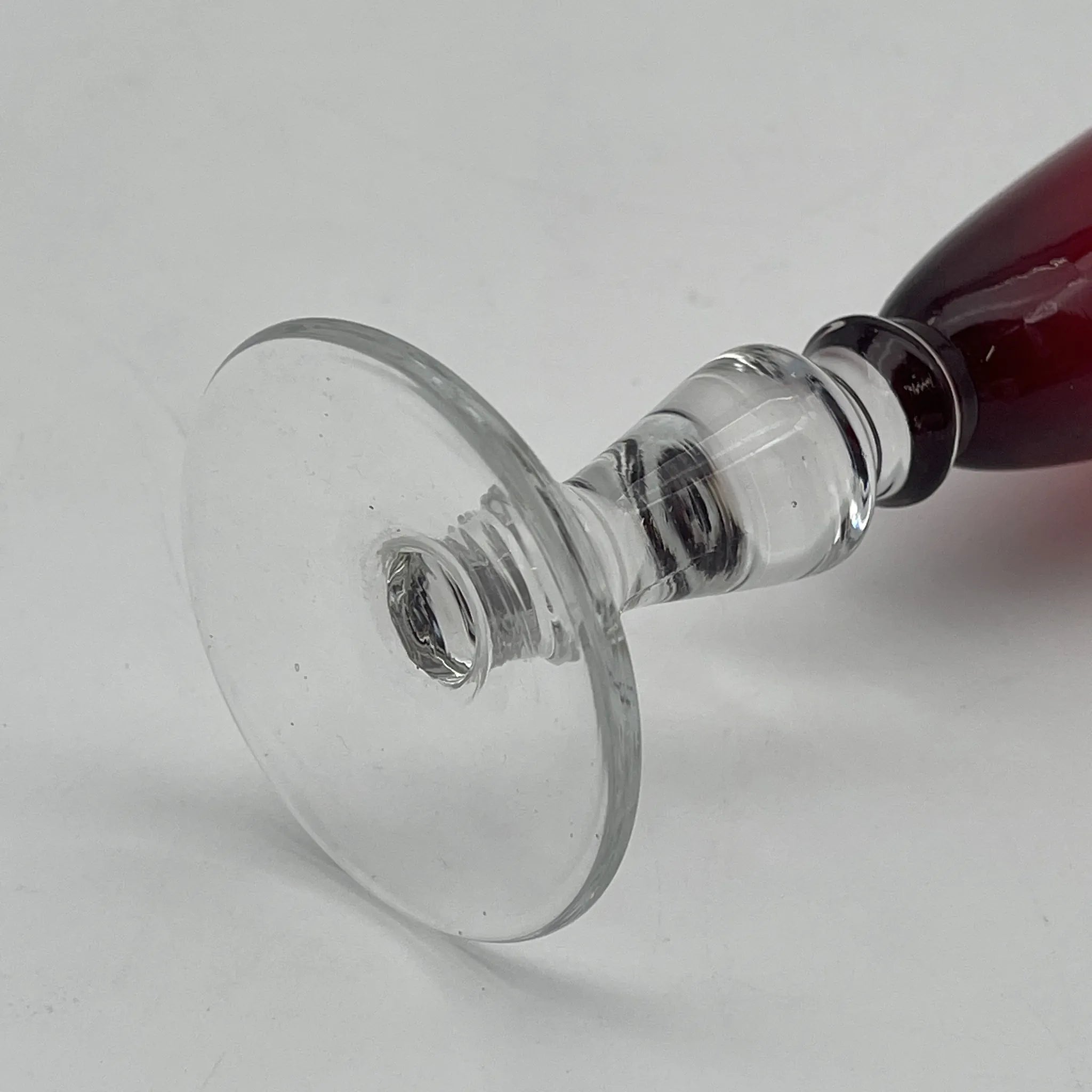 【复古】香槟杯2p /估计20c后期/玻璃/意大利/滚动