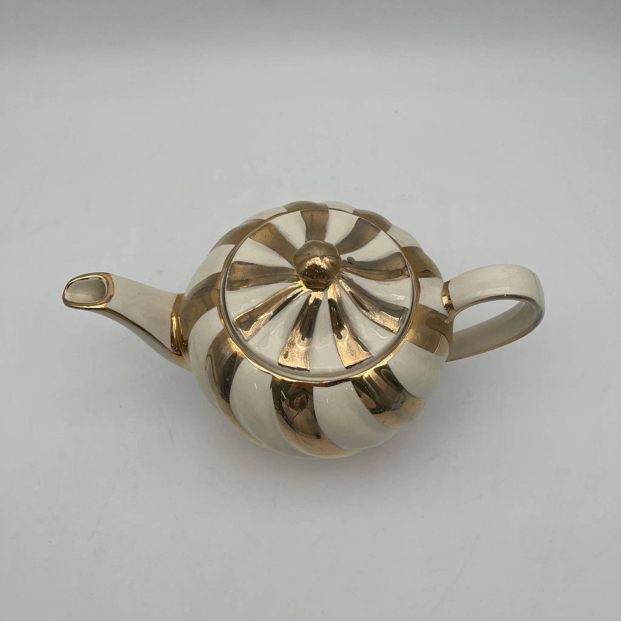 【再利用】茶壶/ James Sadler & Sons /估计20c晚期/陶器/英国