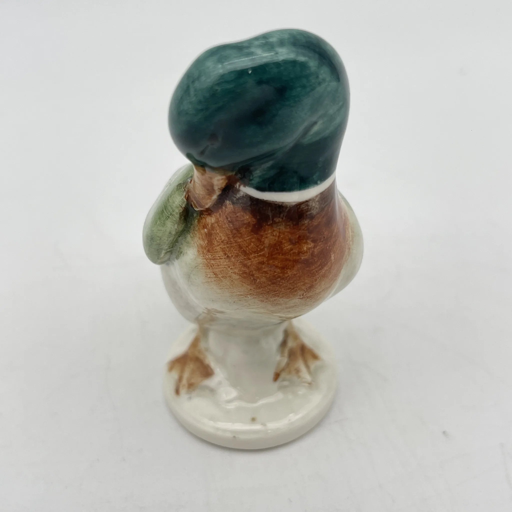 【复古】公仔(陶瓷娃娃)/ Royal Dux /估计20c中后期/瓷器/捷克斯洛伐克/鸭