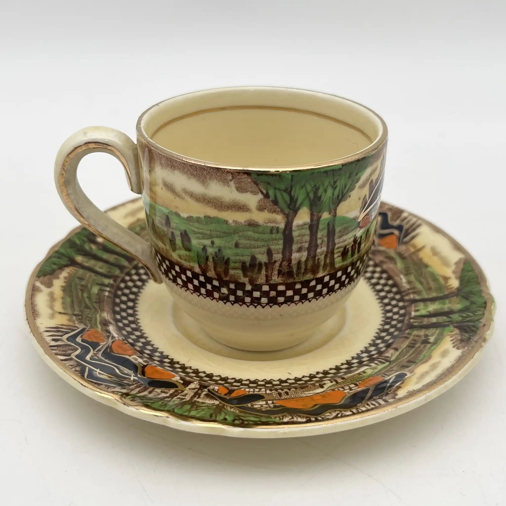 【古董】茶杯&茶托2p