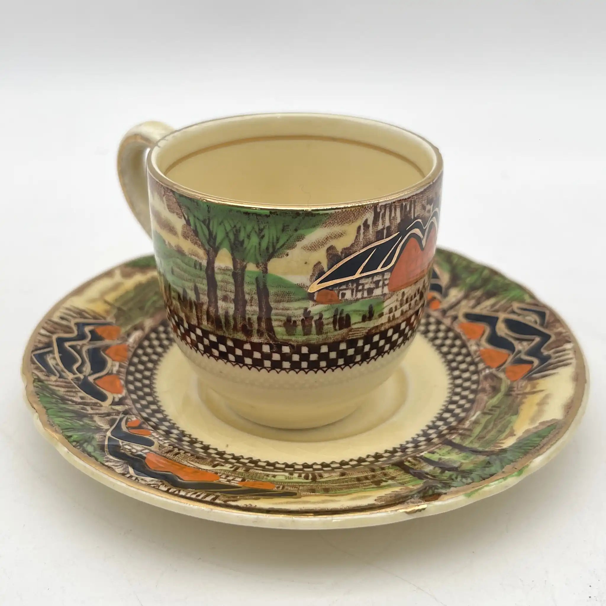 【古董】茶杯&茶托2p