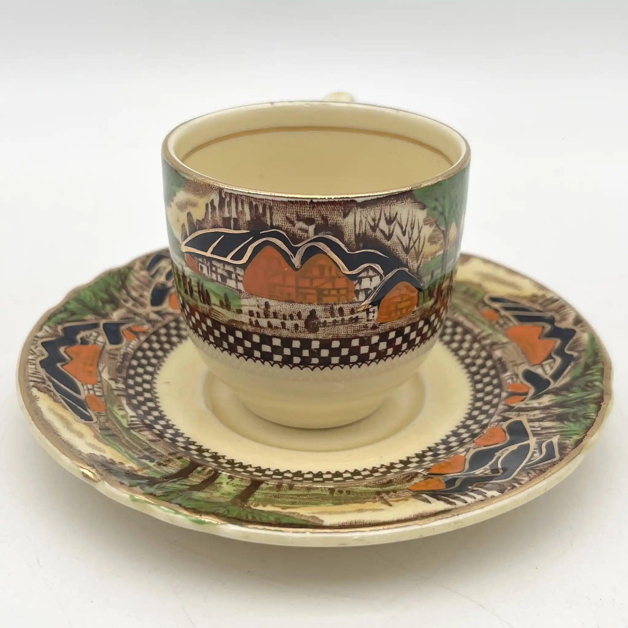 【古董】茶杯&茶托2p
