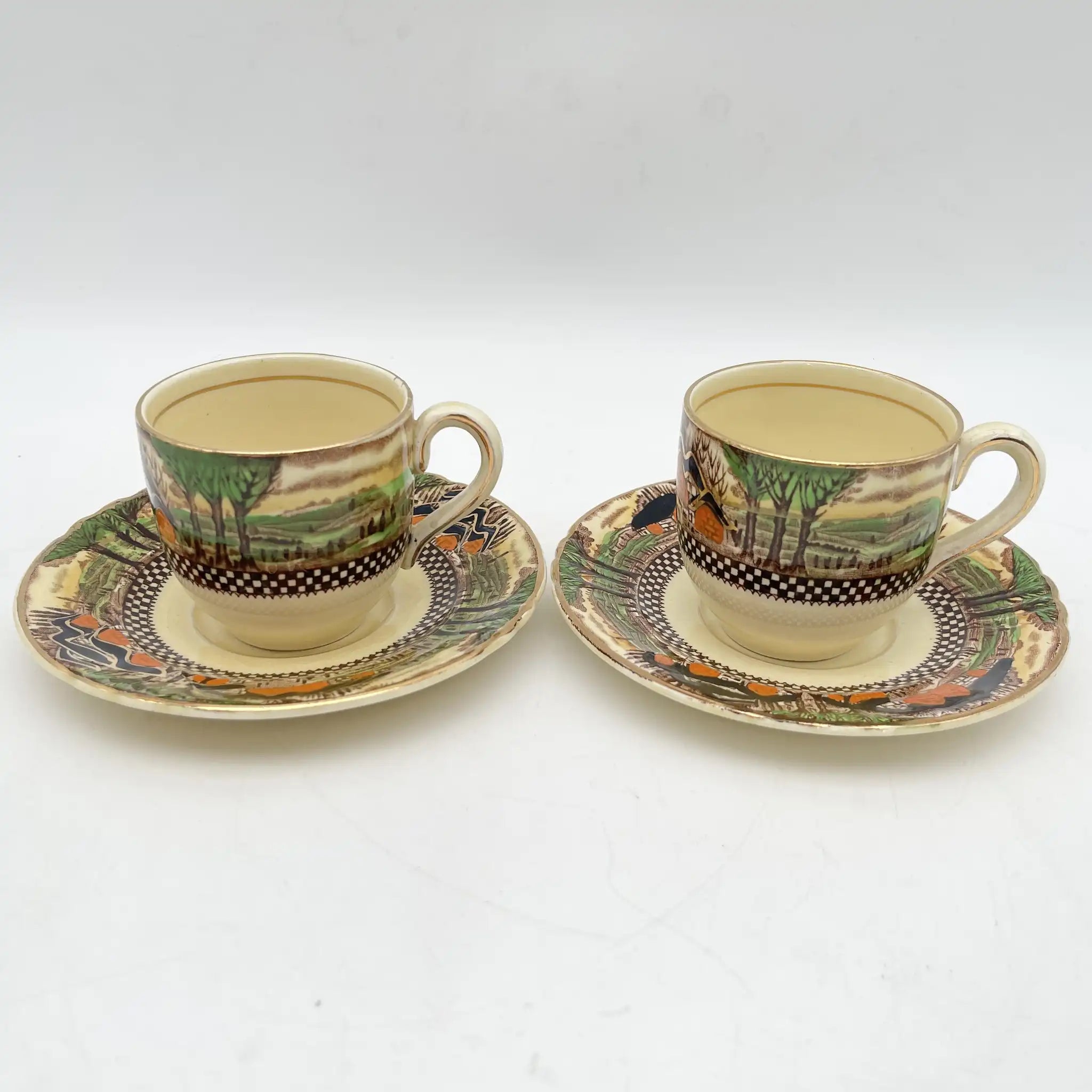 【古董】茶杯&茶托2p