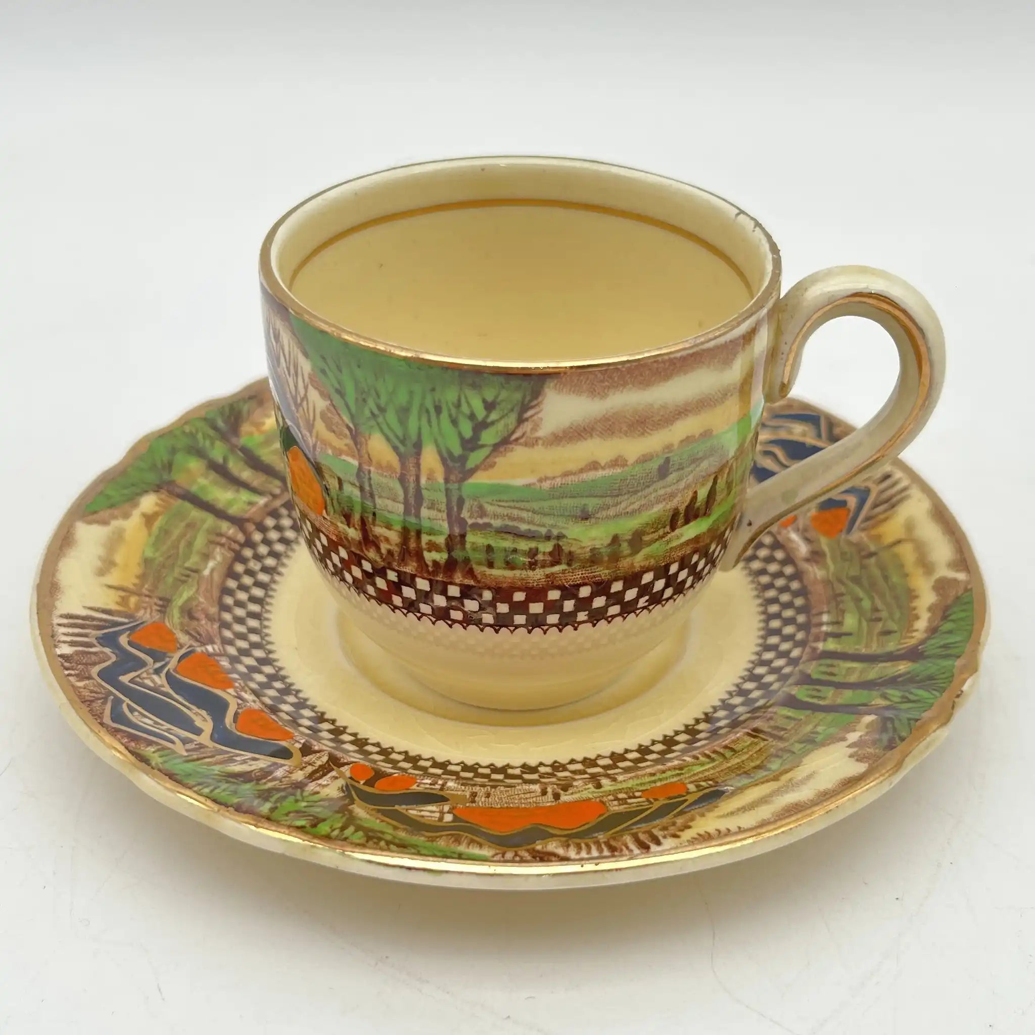 【古董】茶杯&茶托2p