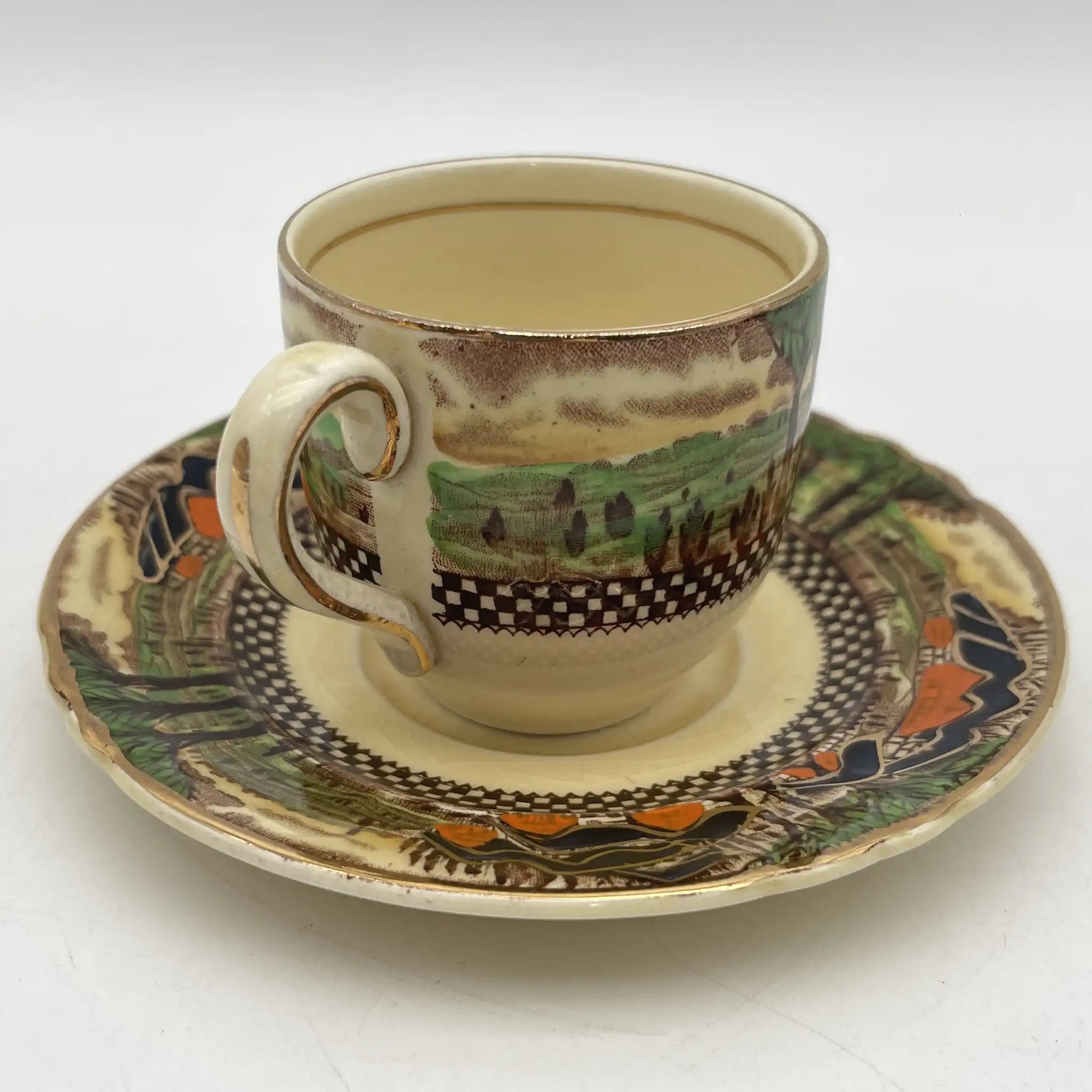 【古董】茶杯&茶托2p