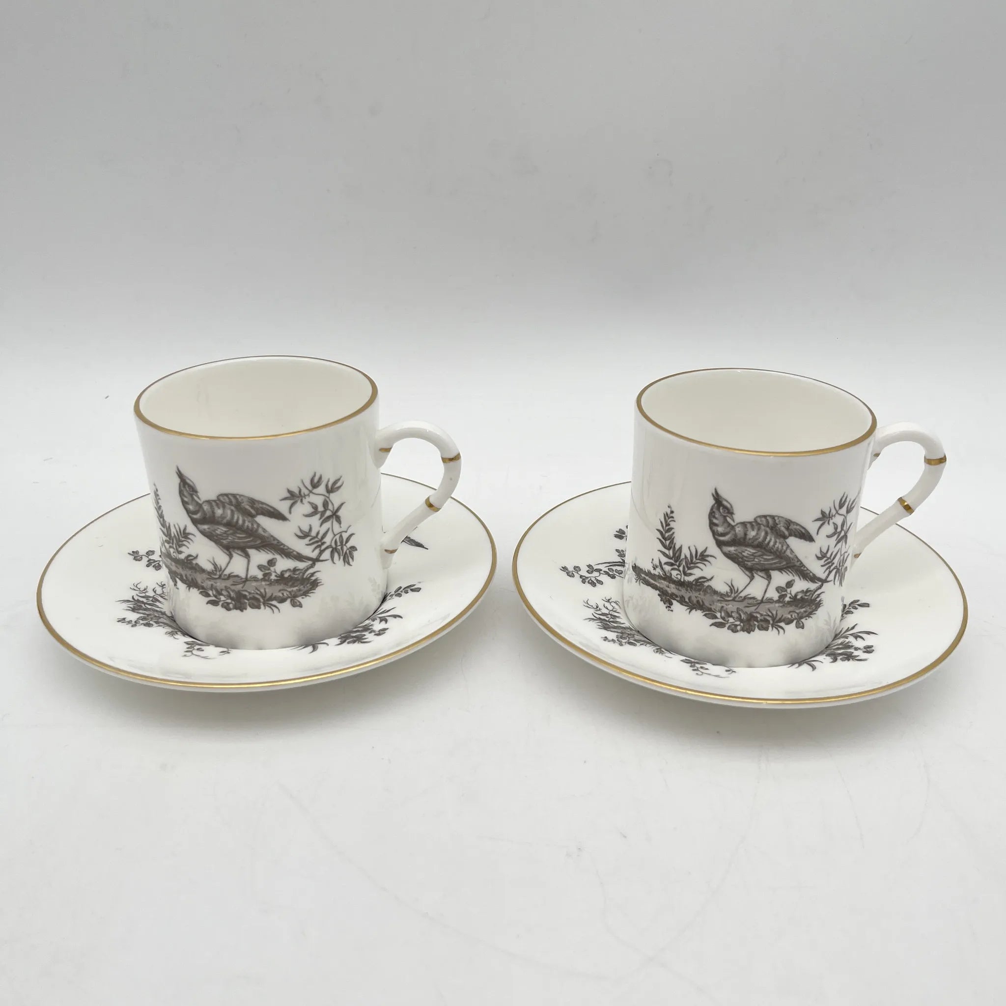 【古董】咖啡杯和茶托2p
