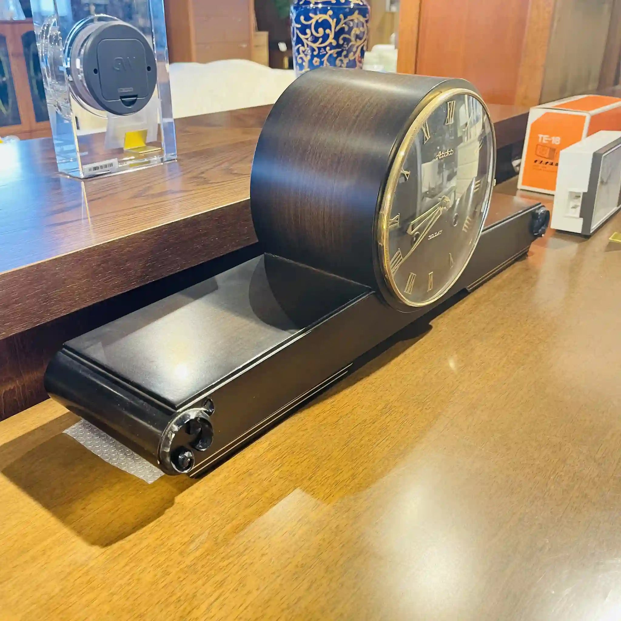 【リユース】 日の出型置き時計 / ウエストミンスターチャイム / 昭和レトロ