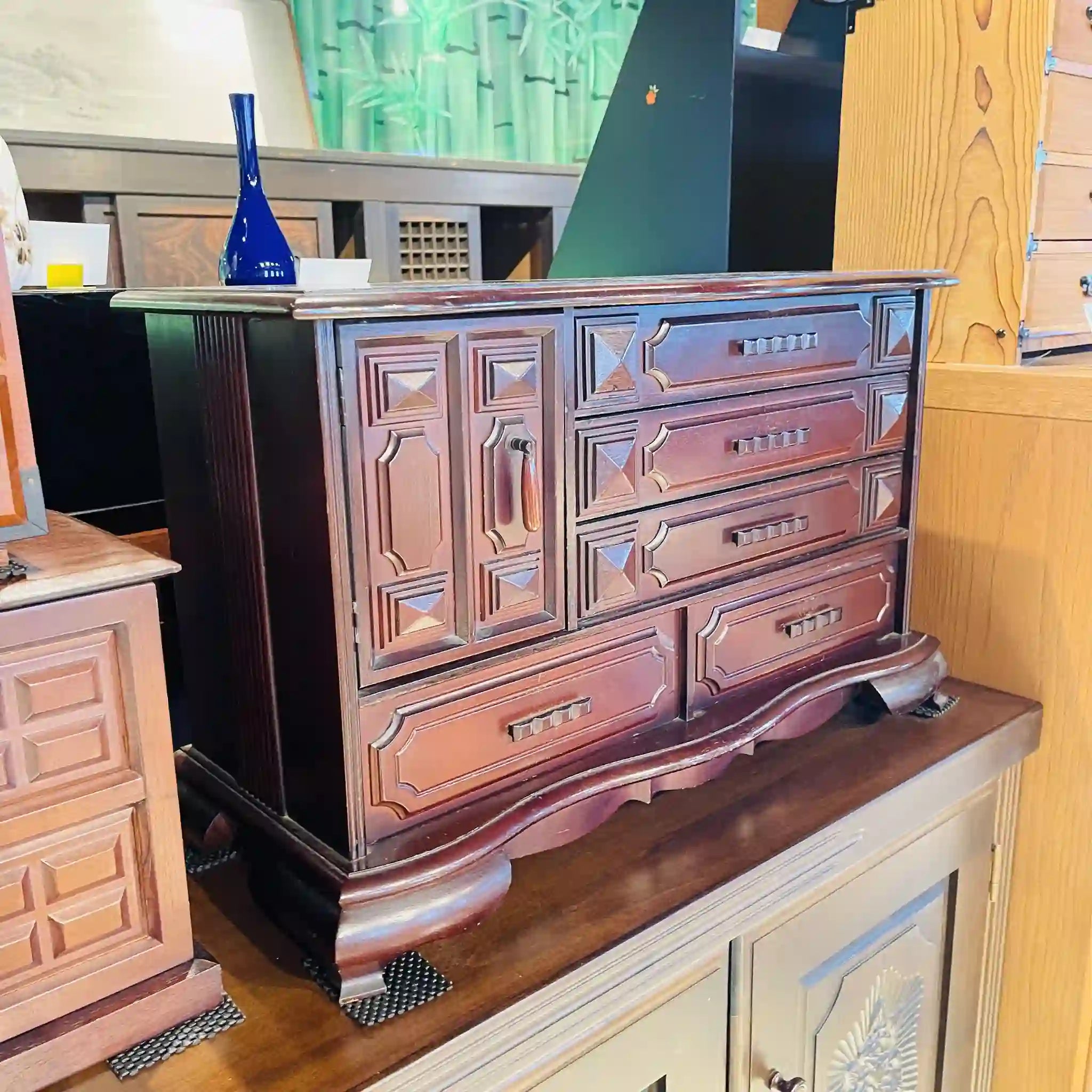 【リユース】 木製ミニチェスト / 日本