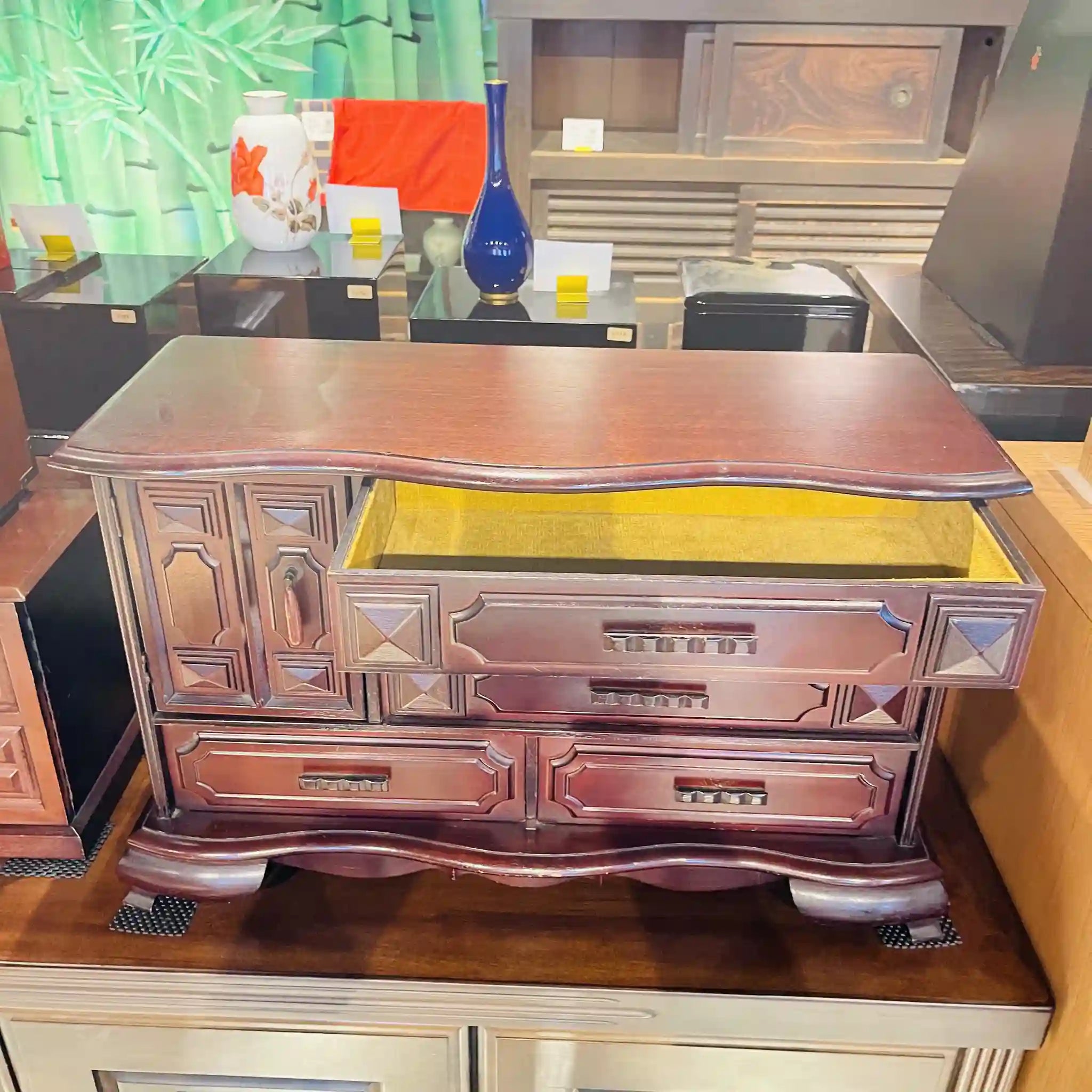 【リユース】 木製ミニチェスト / 日本