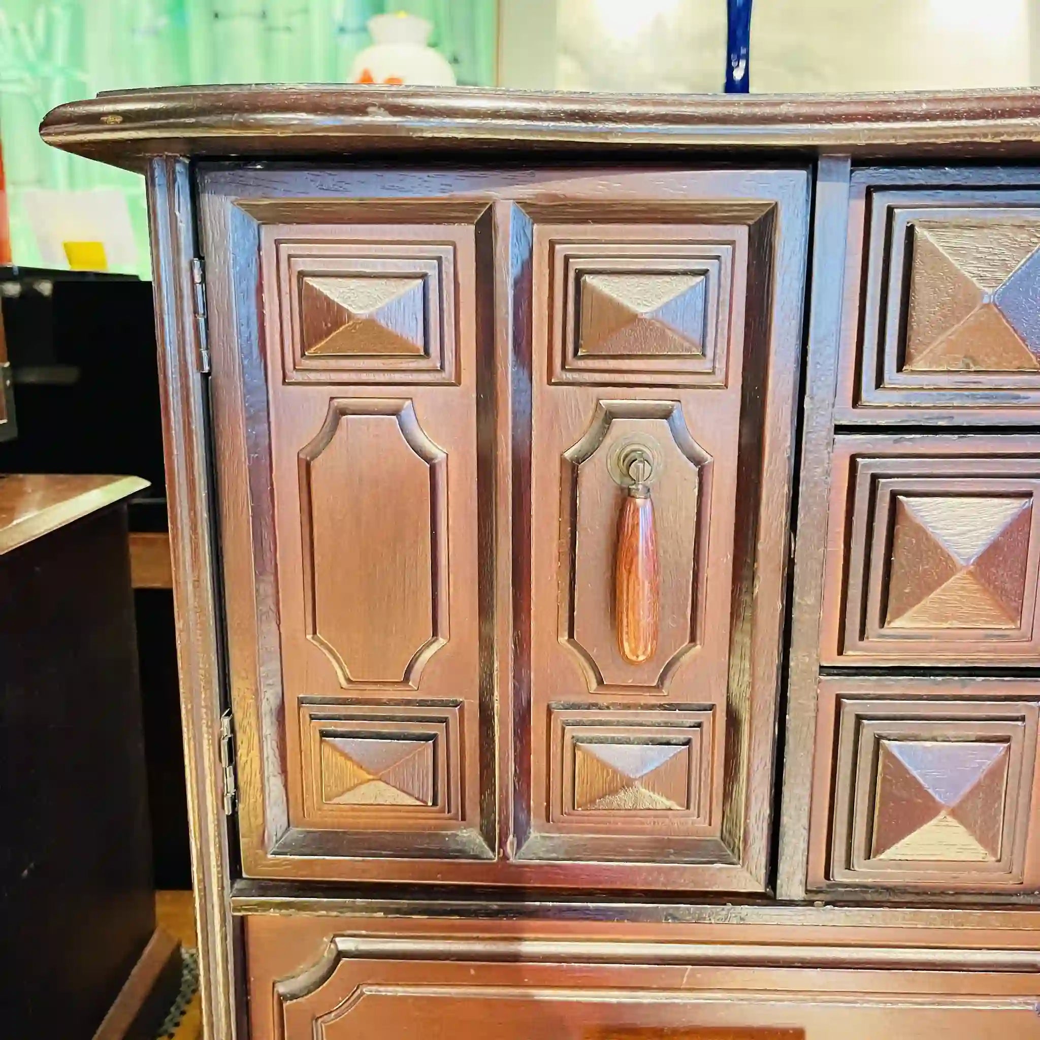 【リユース】 木製ミニチェスト / 日本