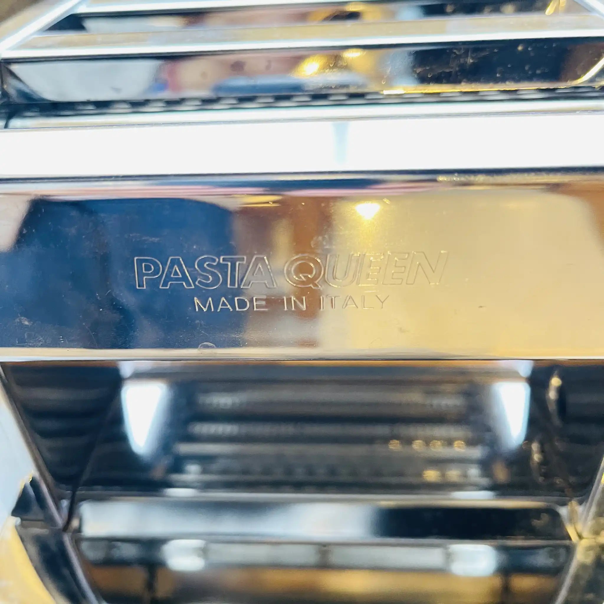 【リユース】 パスタメーカー / PASTA QUEEN / イタリア / 固定用 クランプ付き未使用