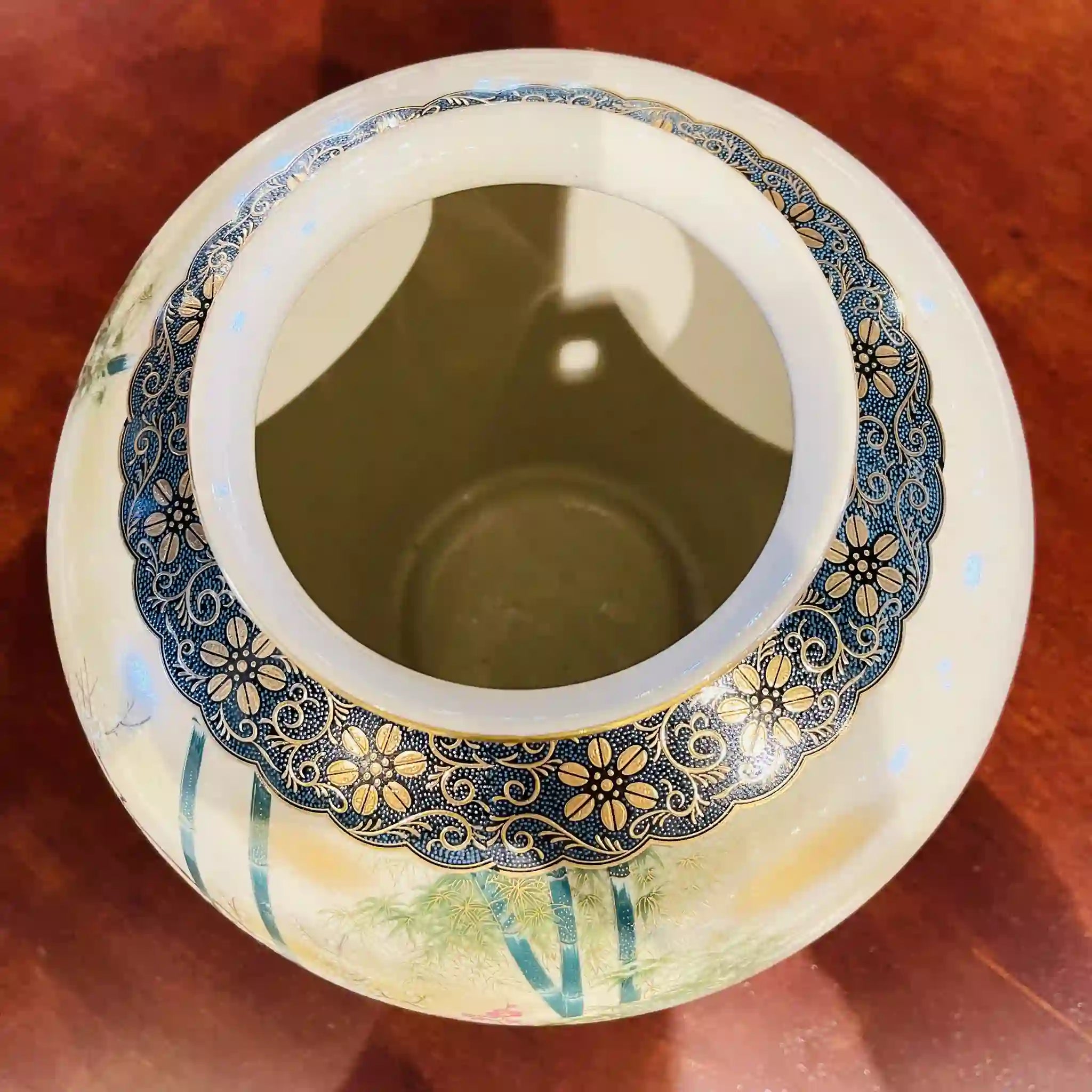 【リユース】 花瓶 / 九谷焼 / 未使用,箱あり / 箱付き