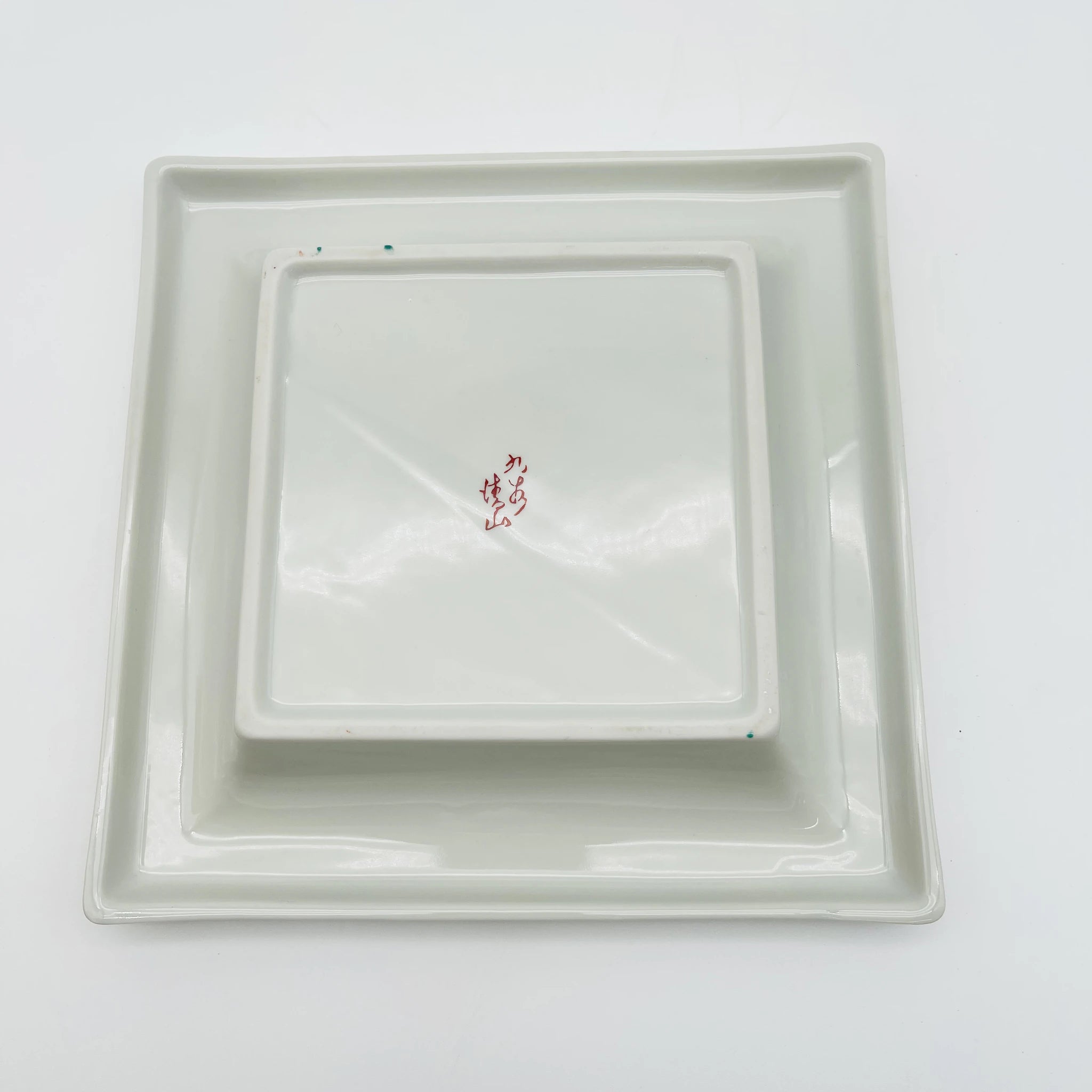 【リユース】 灰皿 / 清水作 / 九谷焼 / 陶磁器 / 日本 / 箱付き