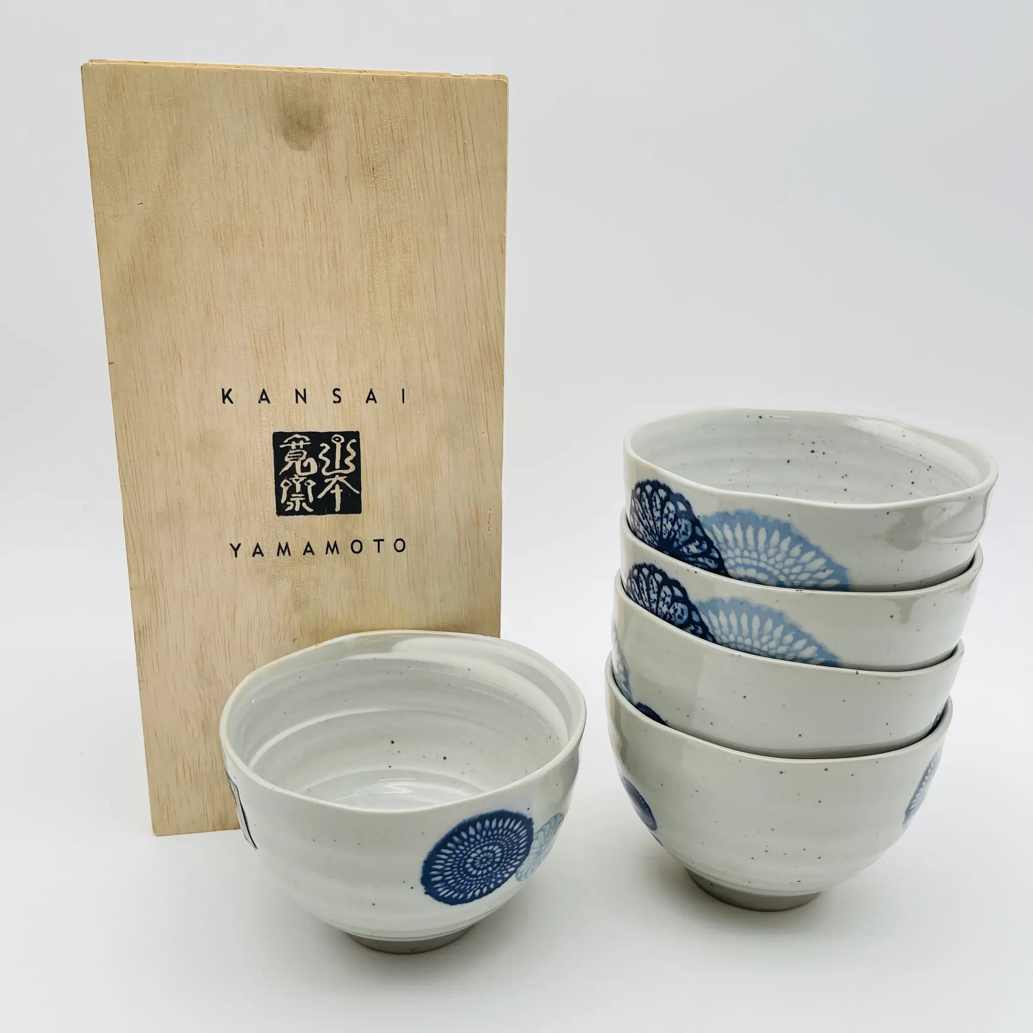 【リユース】 お茶漬椀 / 山本寛斎 / 日本 / 箱付き