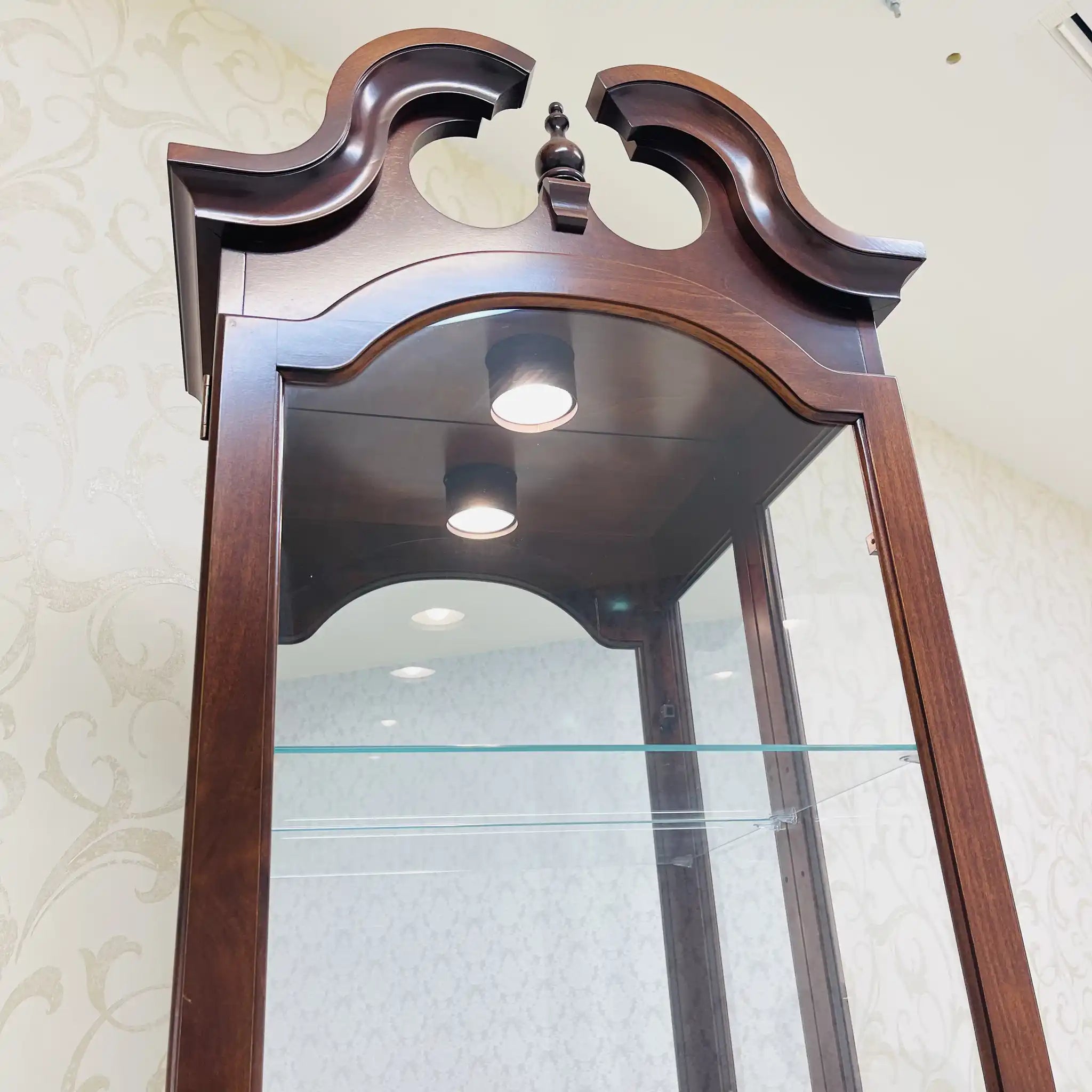 復古發光木製展示櫃 / PHILIP REINISCH 公司 / 美國 / 已修繕