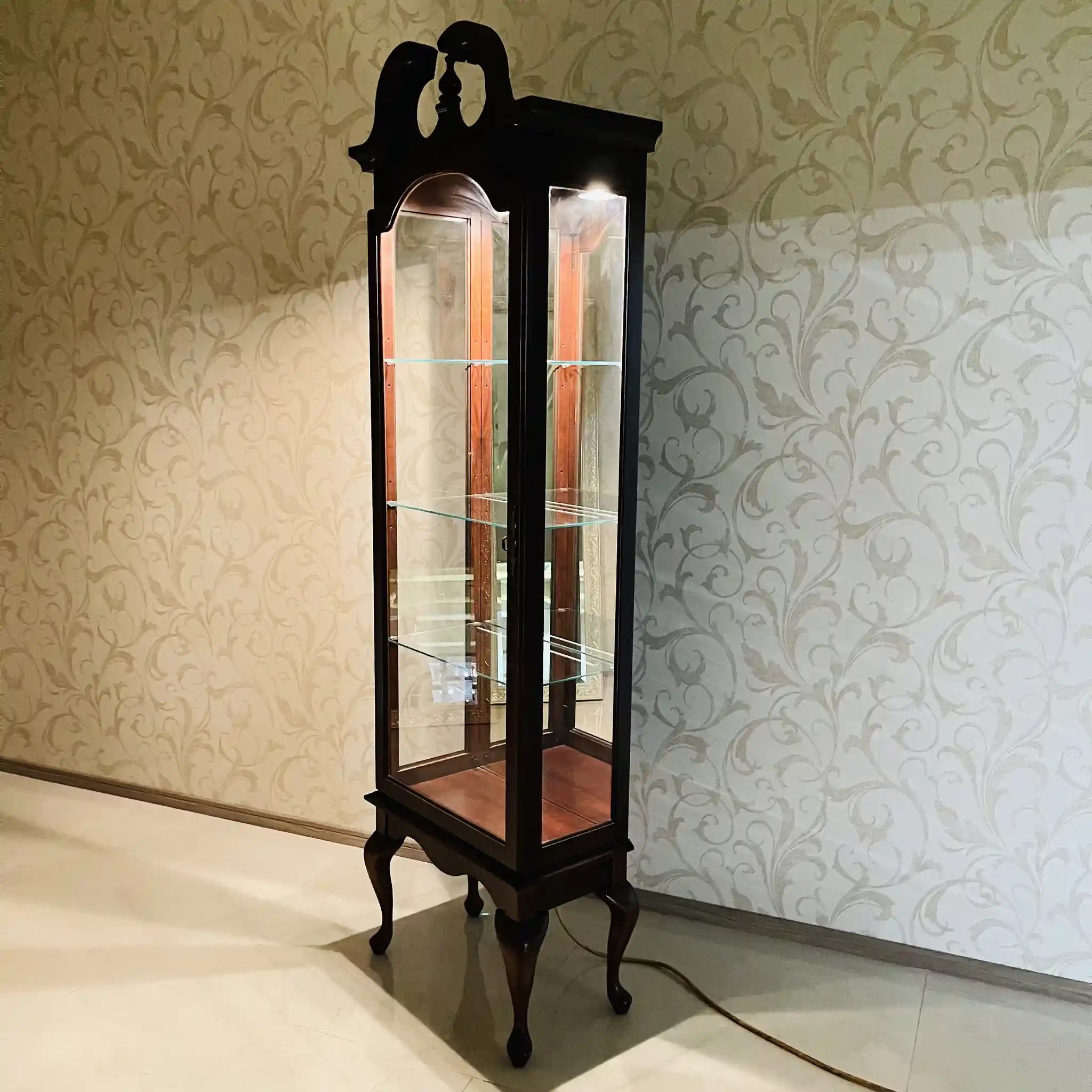 復古發光木製展示櫃 / PHILIP REINISCH 公司 / 美國 / 已修繕