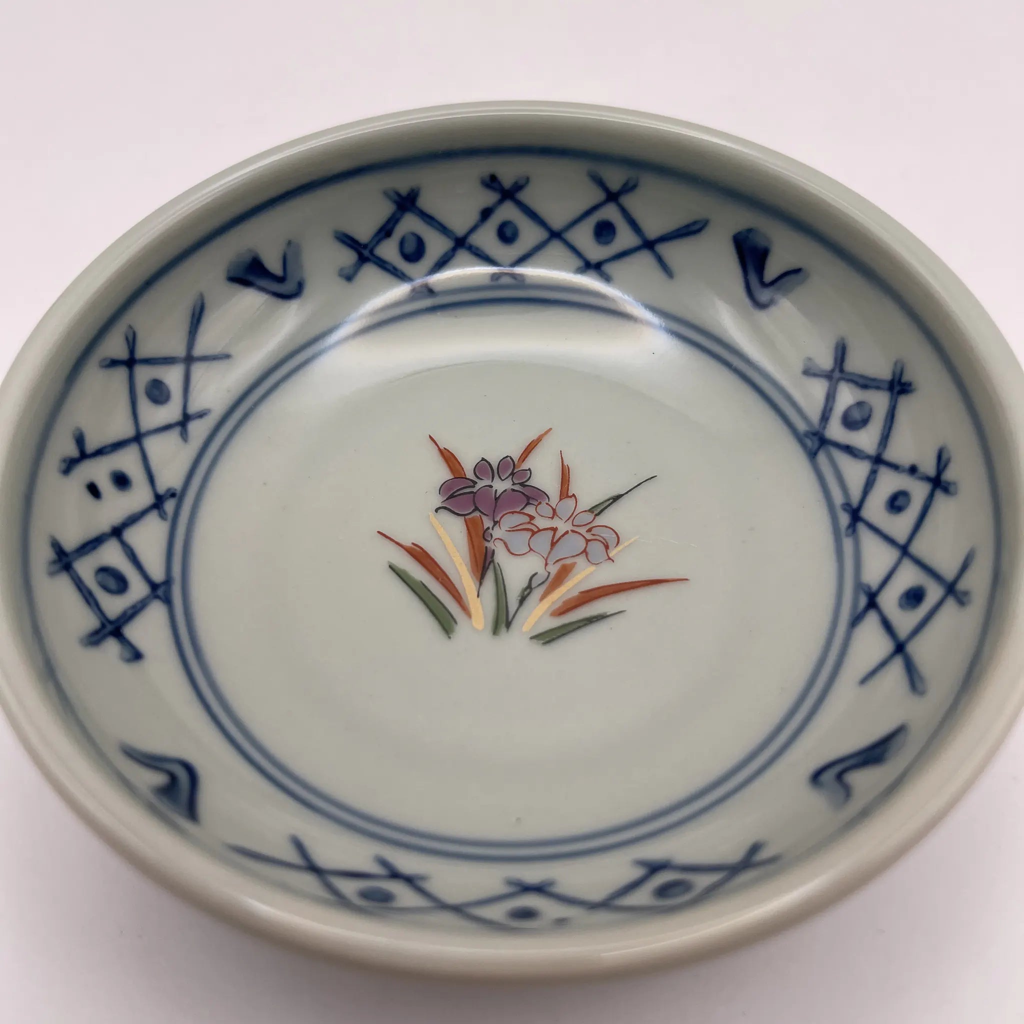 【リユース】 小鉢 10P 五客 / 西峰作 / 有田焼 / 日本 / 箱付き