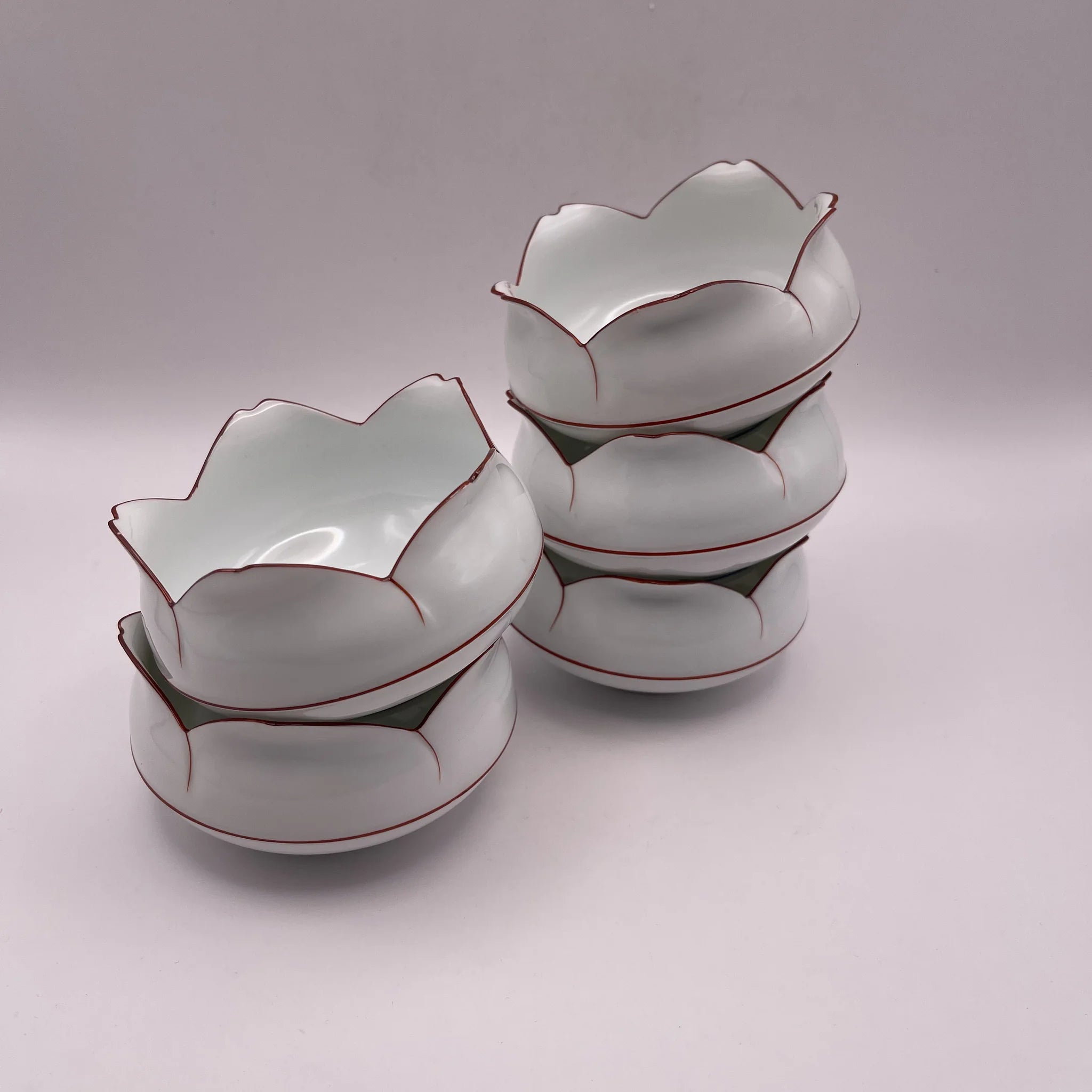 【リユース】 小鉢揃 5P / 高山窯 / 有田焼 / 日本 / 箱付き