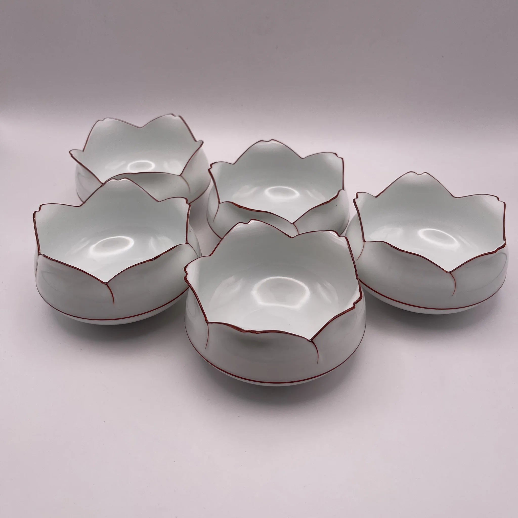 【リユース】 小鉢揃 5P / 高山窯 / 有田焼 / 日本 / 箱付き