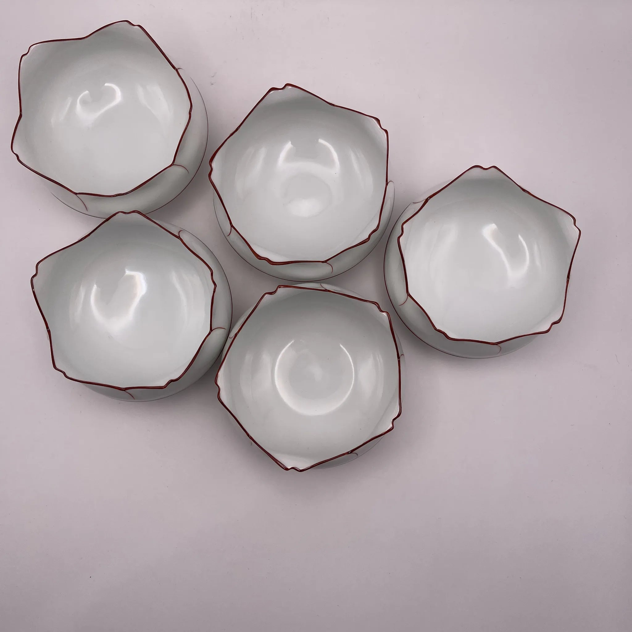 【リユース】 小鉢揃 5P / 高山窯 / 有田焼 / 日本 / 箱付き