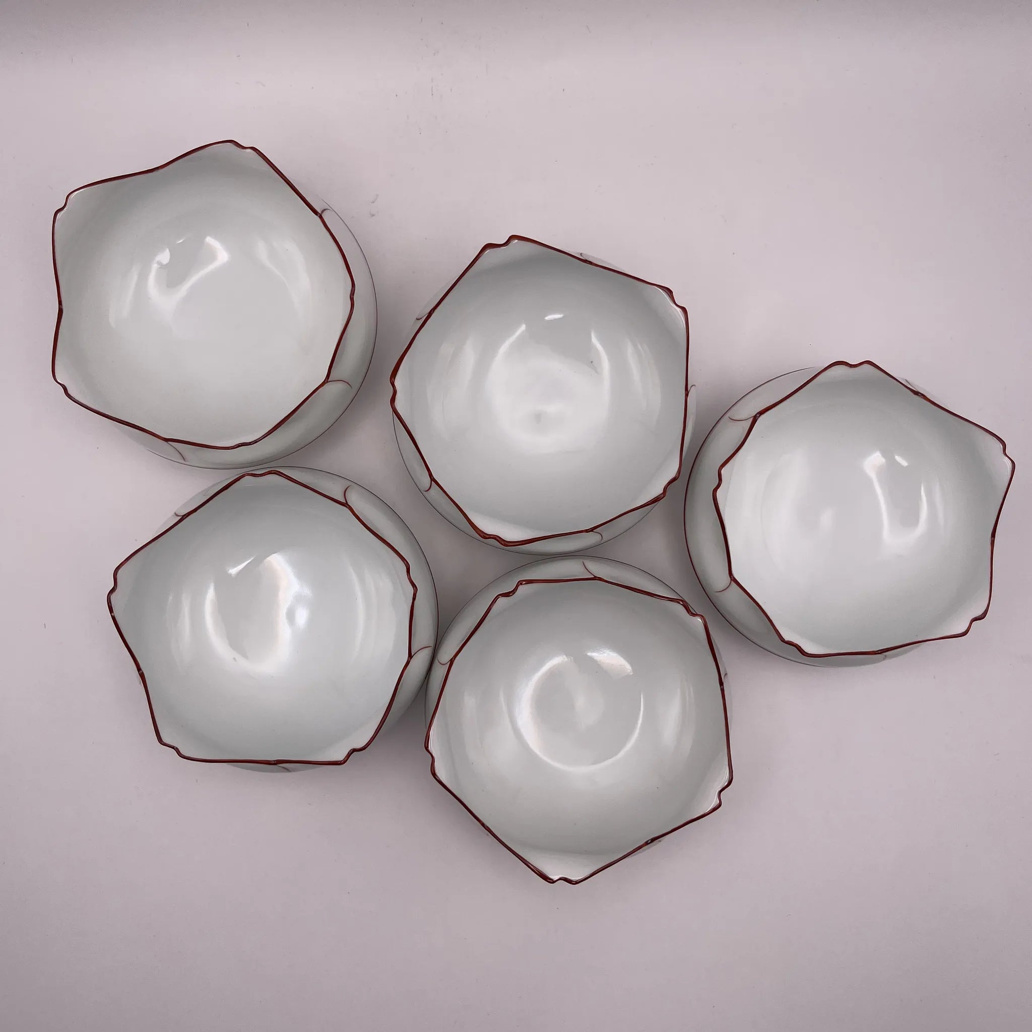 【リユース】 小鉢揃 5P / 高山窯 / 有田焼 / 日本 / 箱付き