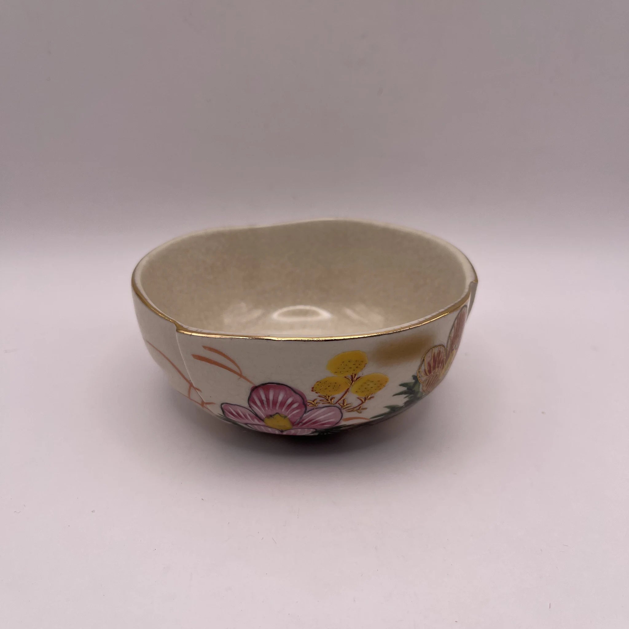 【骨董品】 小鉢揃 5P / 美泉作 / 九谷焼 / 日本 / 未使用