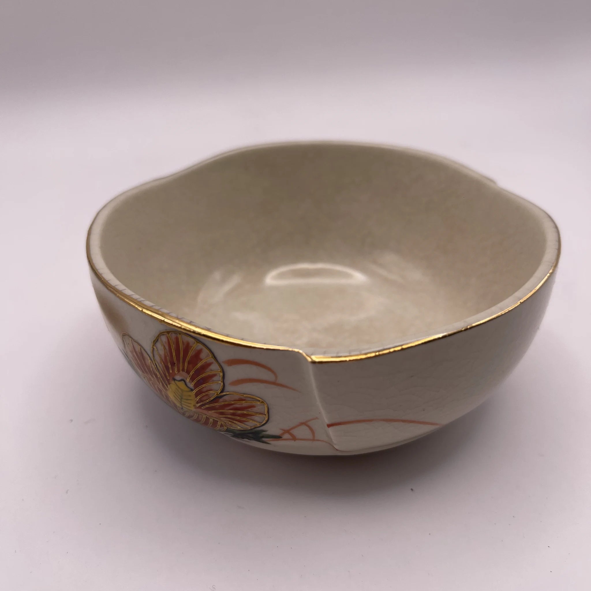 【骨董品】 小鉢揃 5P / 美泉作 / 九谷焼 / 日本 / 未使用