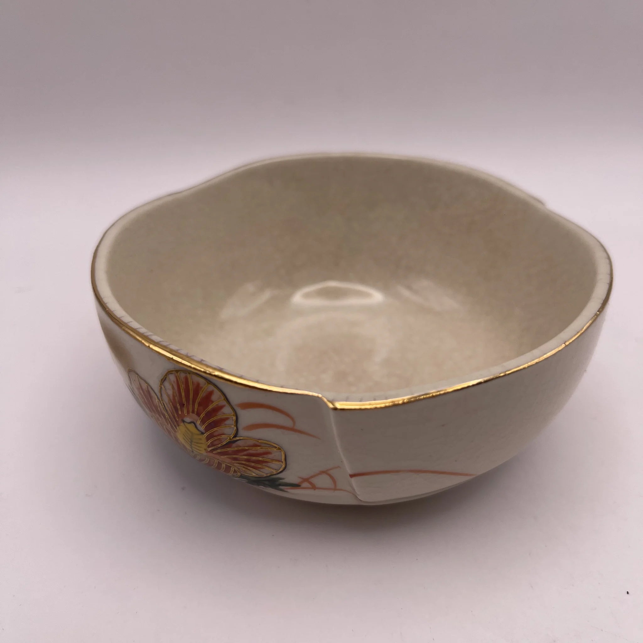 【骨董品】 小鉢揃 5P / 美泉作 / 九谷焼 / 日本 / 未使用