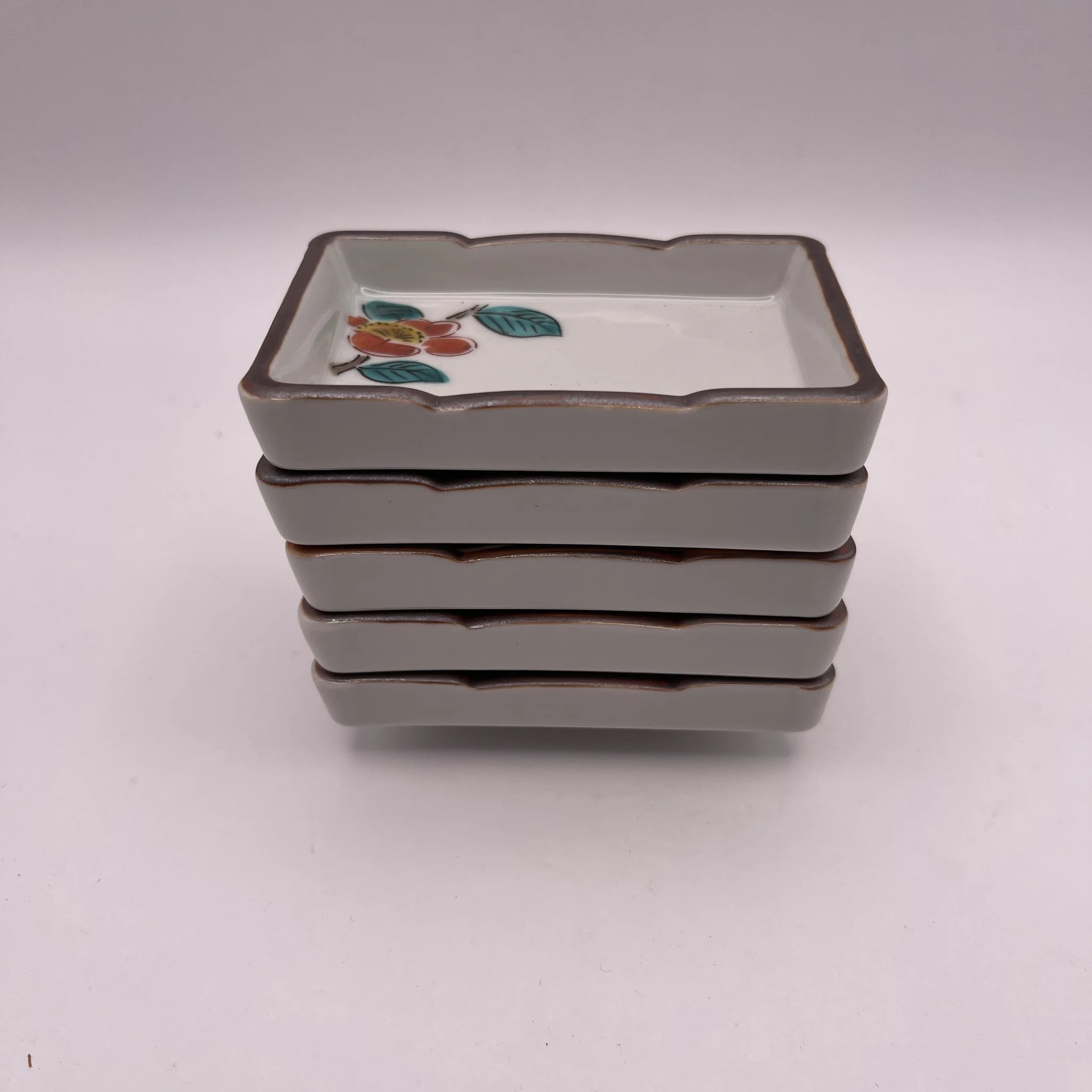 【リユース】 刺身揃 10P / 勝雄作 / 九谷焼 五客用 / 日本 / 箱付き