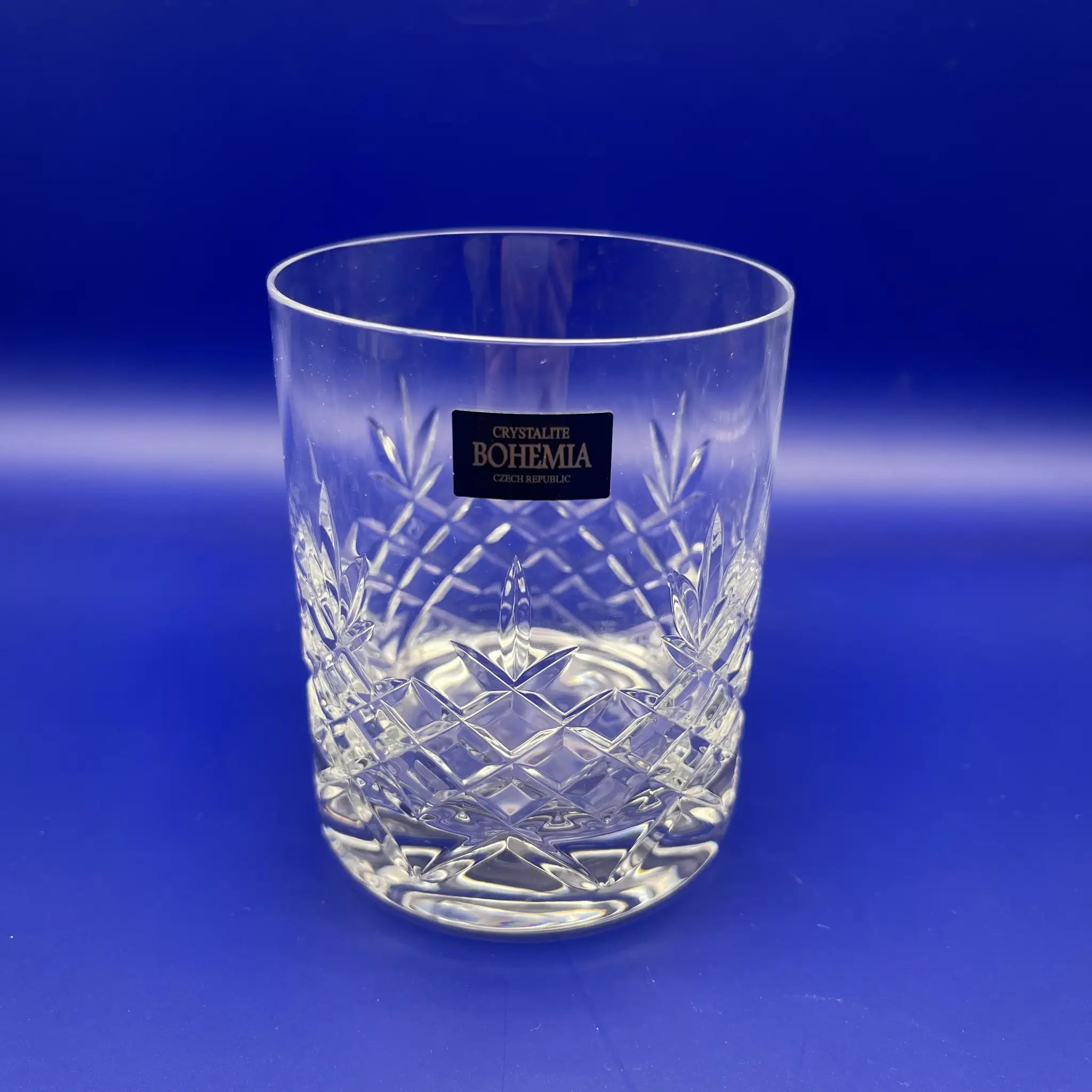 【リユース】 ロックグラス 6P / CRYSTALITE BOHEMIA(クリスタライト ボヘミア) / チェコ / 未使用 / 箱付き