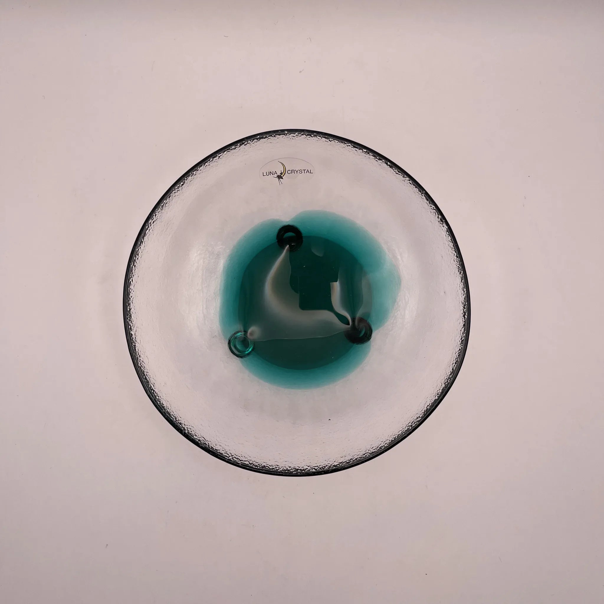 【リユース】 中鉢 5P / LUNA CRYSTAL / 未使用 / 箱付き