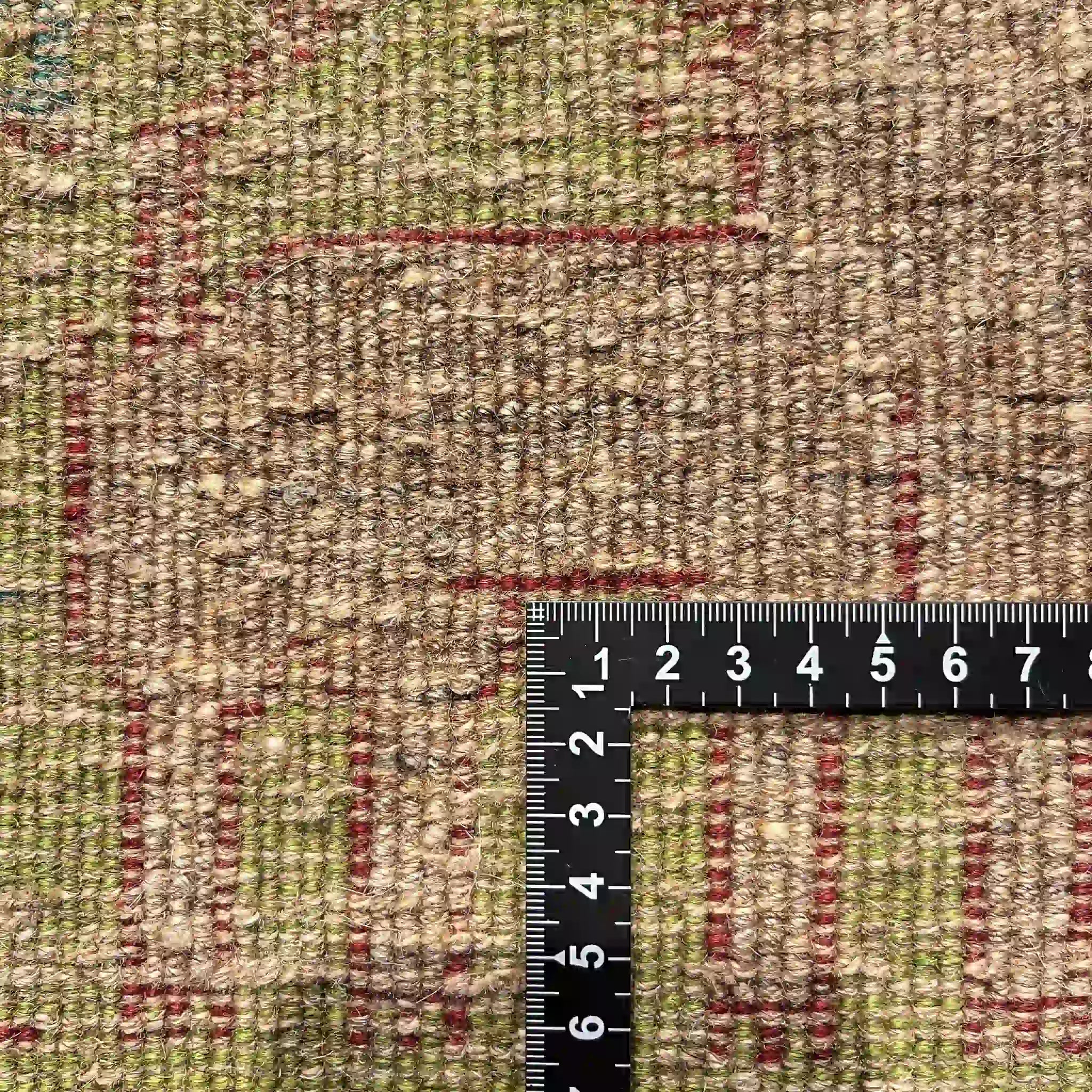 【絨毯/ラグ/ペルシャ絨毯】 ギャッベ 50cm×46cm / ウール / イラン