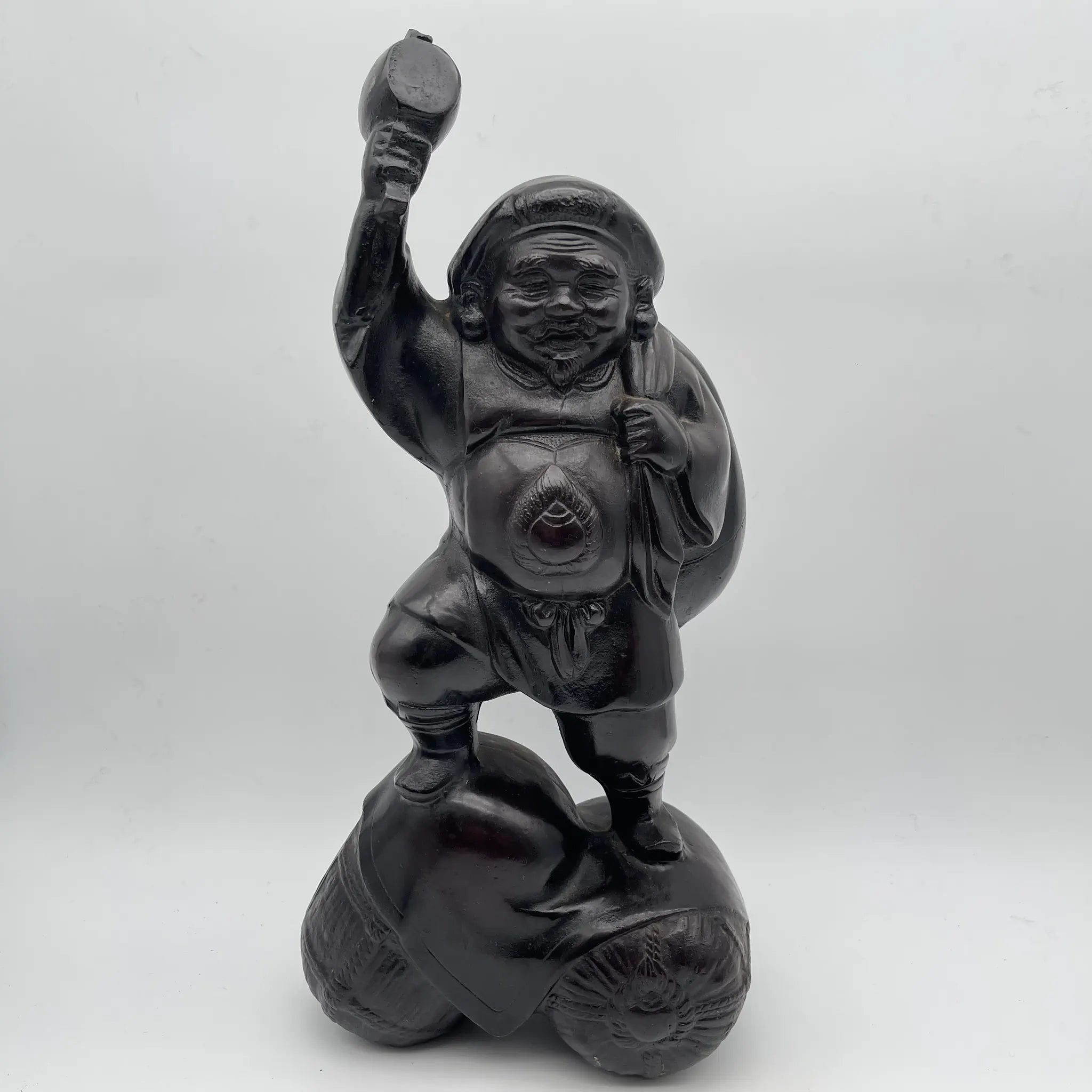 【リユース】 大黒天像 / 七福神 金属工芸 / 日本