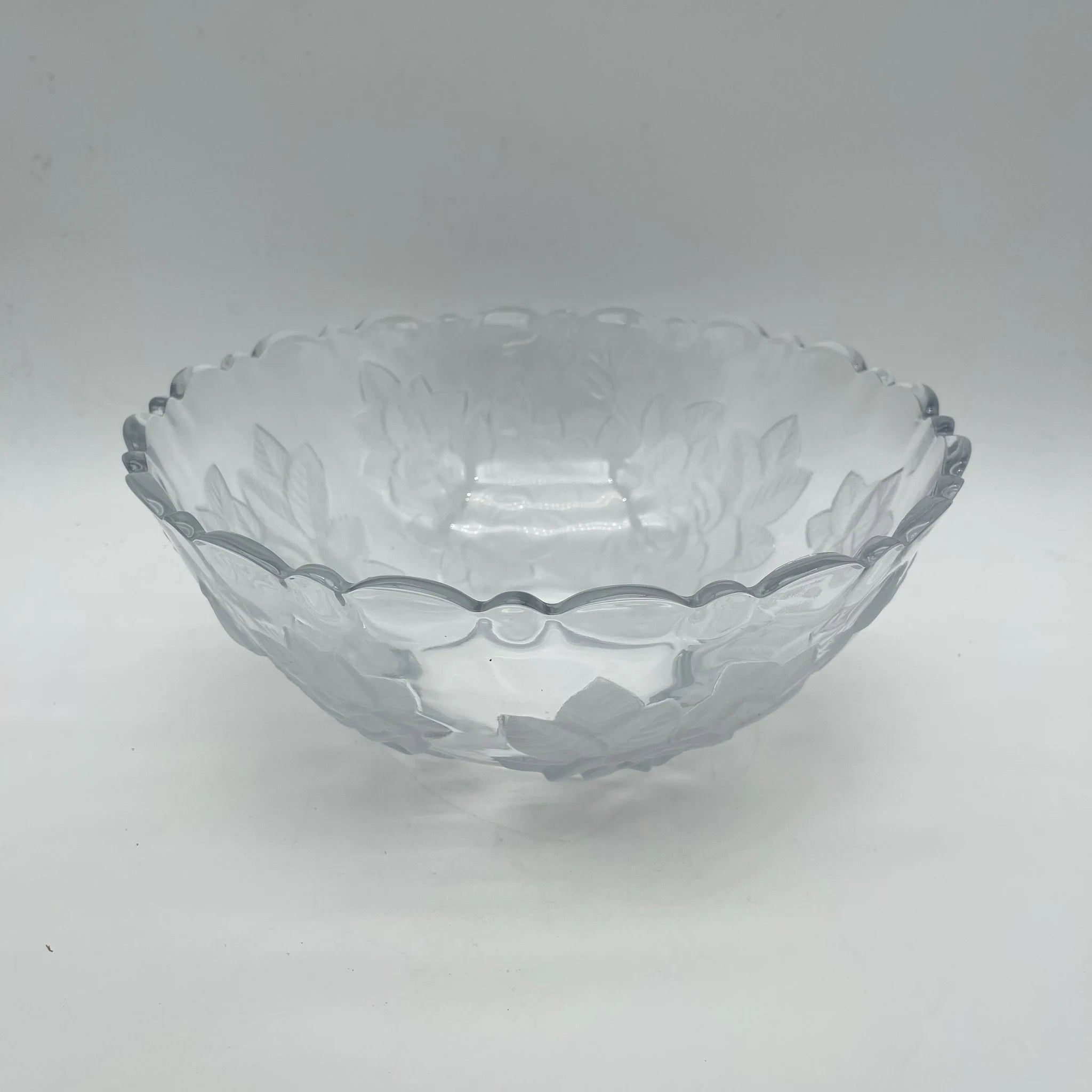 【リユース】 サラダボウル / SOGA(曽我ガラス) / Winter Rose(ウィンターローズ)