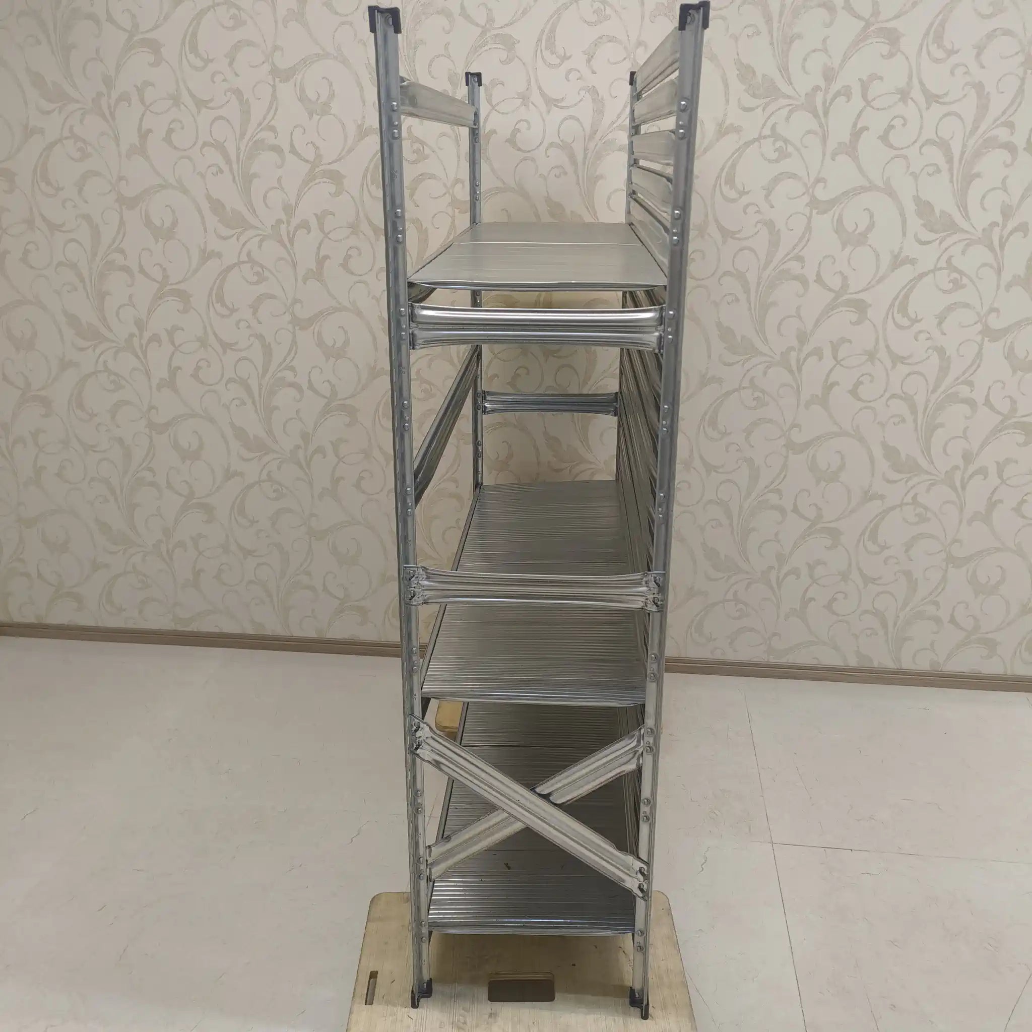 【リユース】 スチールシェルフ / METALSISTEM (メタルシステム) / S2 (Super123シリーズ) / スチール / イタリア / ボルトレス構造