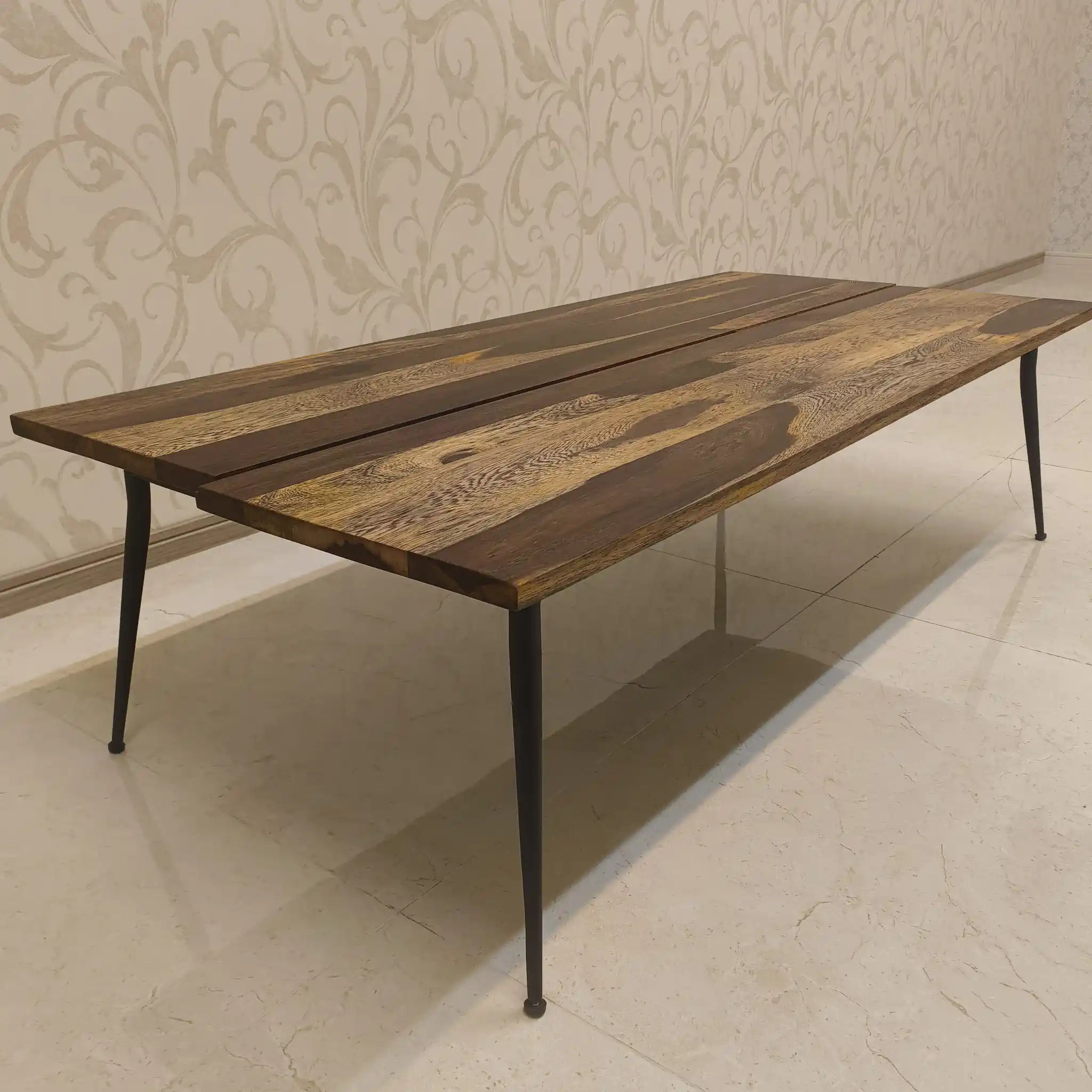 【リユース】 センターテーブル / 野中企画 / AMANDE / 天然木 / テーパードレッグ