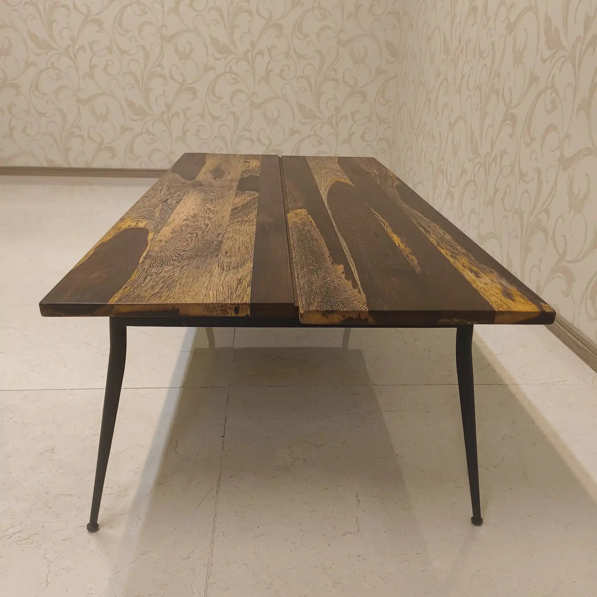 【リユース】 センターテーブル / 野中企画 / AMANDE / 天然木 / テーパードレッグ